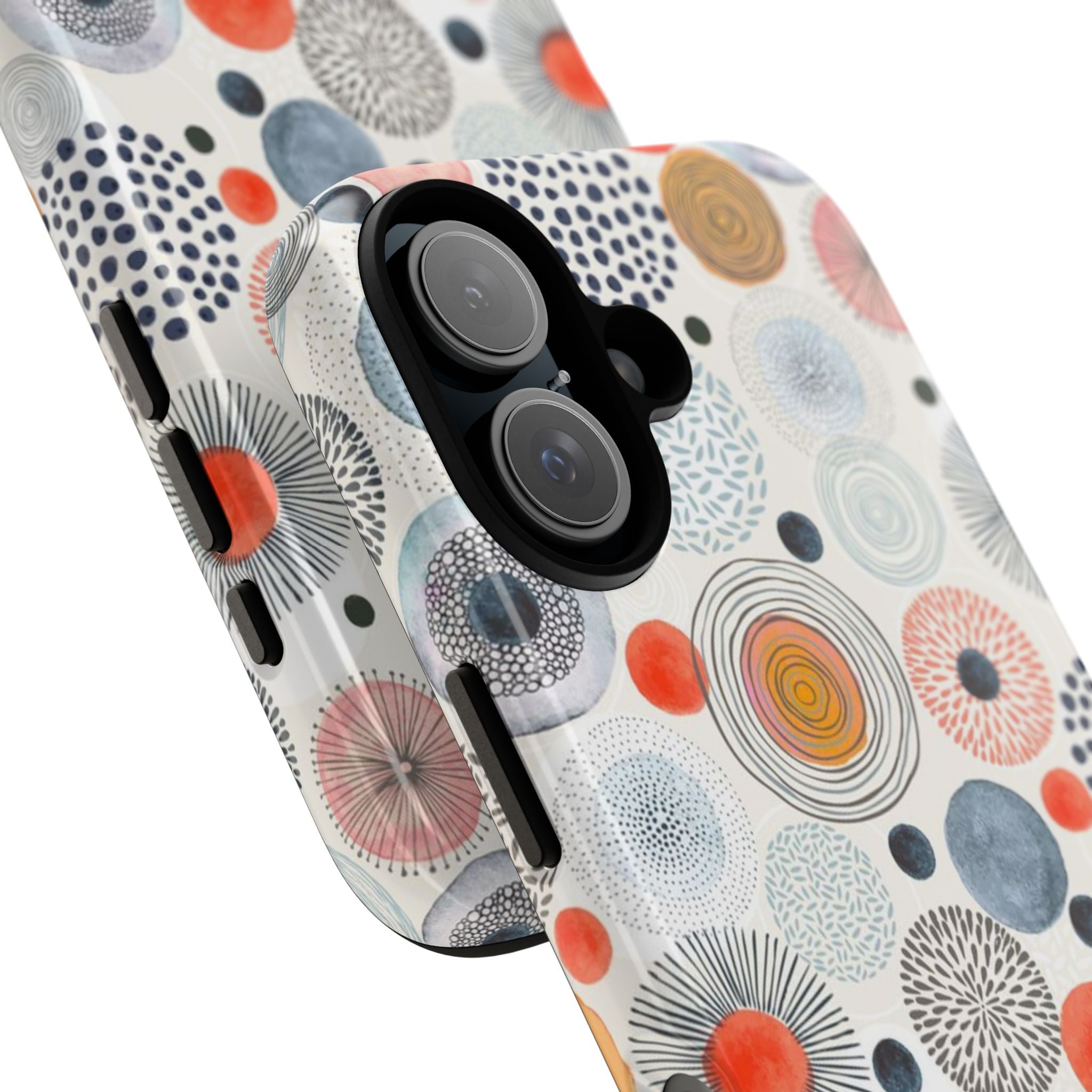 Colorful Abstract Tough Phone Case by