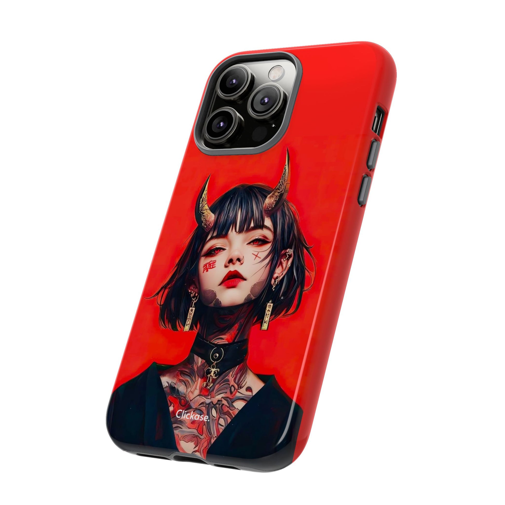 Stylish Phone Case with Edgy Design, Unique Phone Cover, Gothic Aesthetic Accessories, Trendy Cell Phone Case, Perfect Gift for Teens by