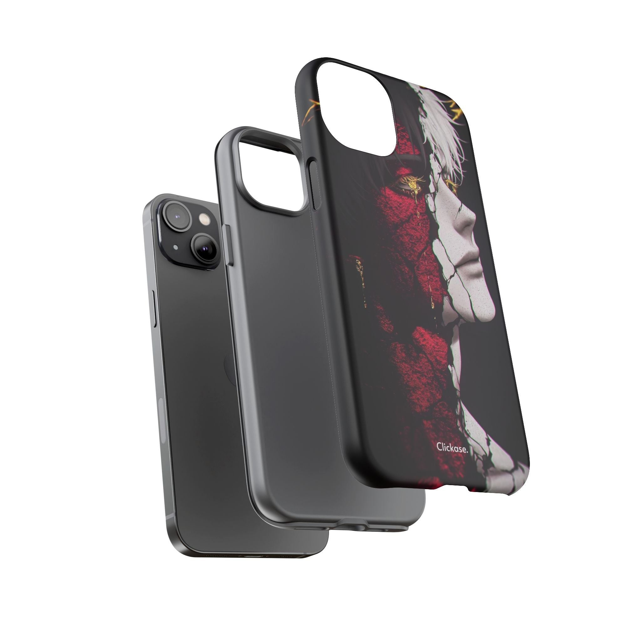 Duality Split Face Anime - Tough Phone Case by