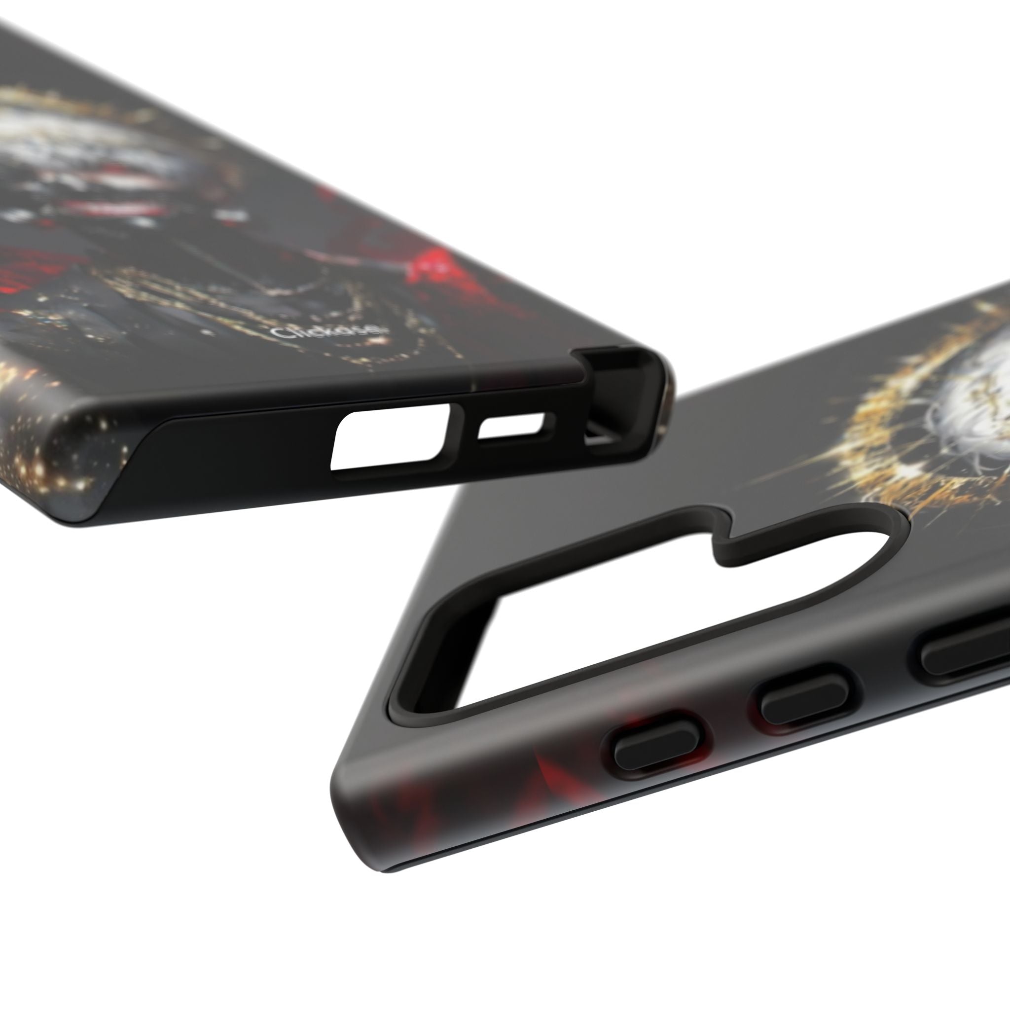 Ken Kaneki anime-themed durable phone case with vibrant 3D wrap and shock-absorbing silicone liner