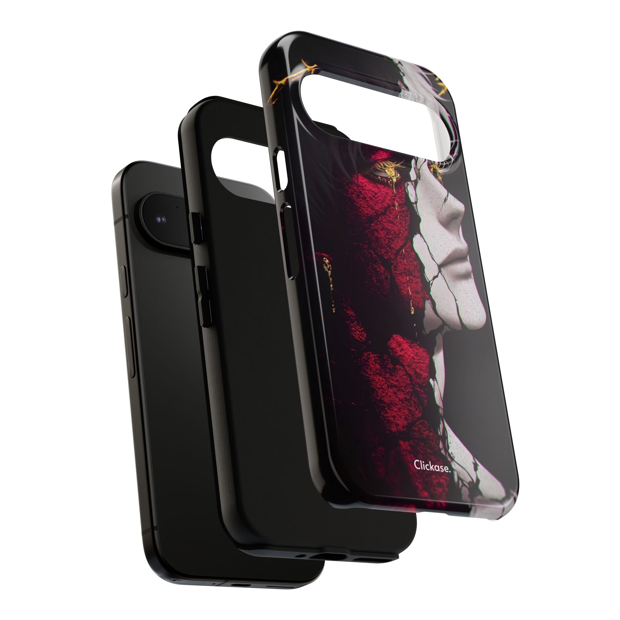 Duality Split Face Anime - Tough Phone Case by