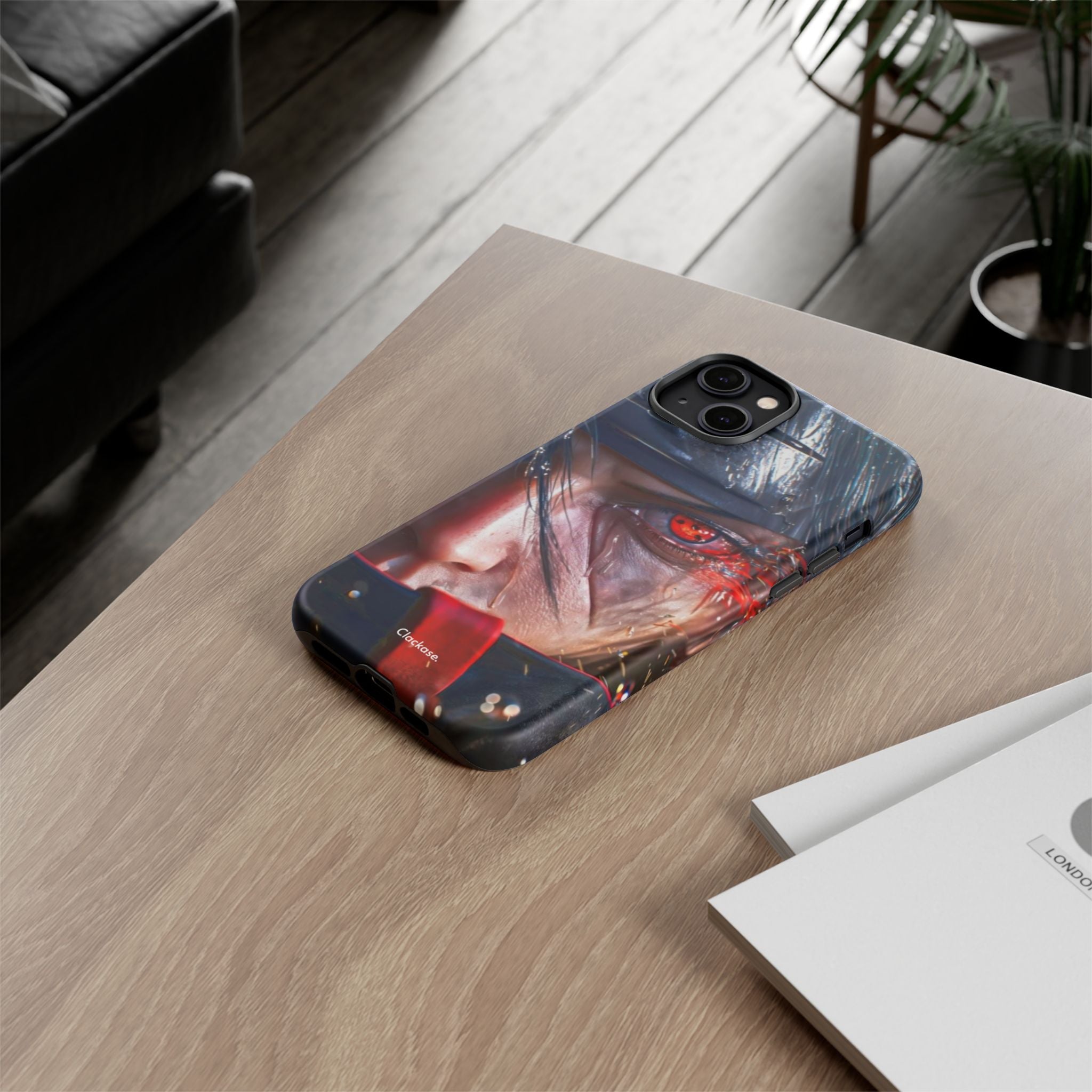 Itachi Uchiha – Eternal Sharingan Tough Phone Case by