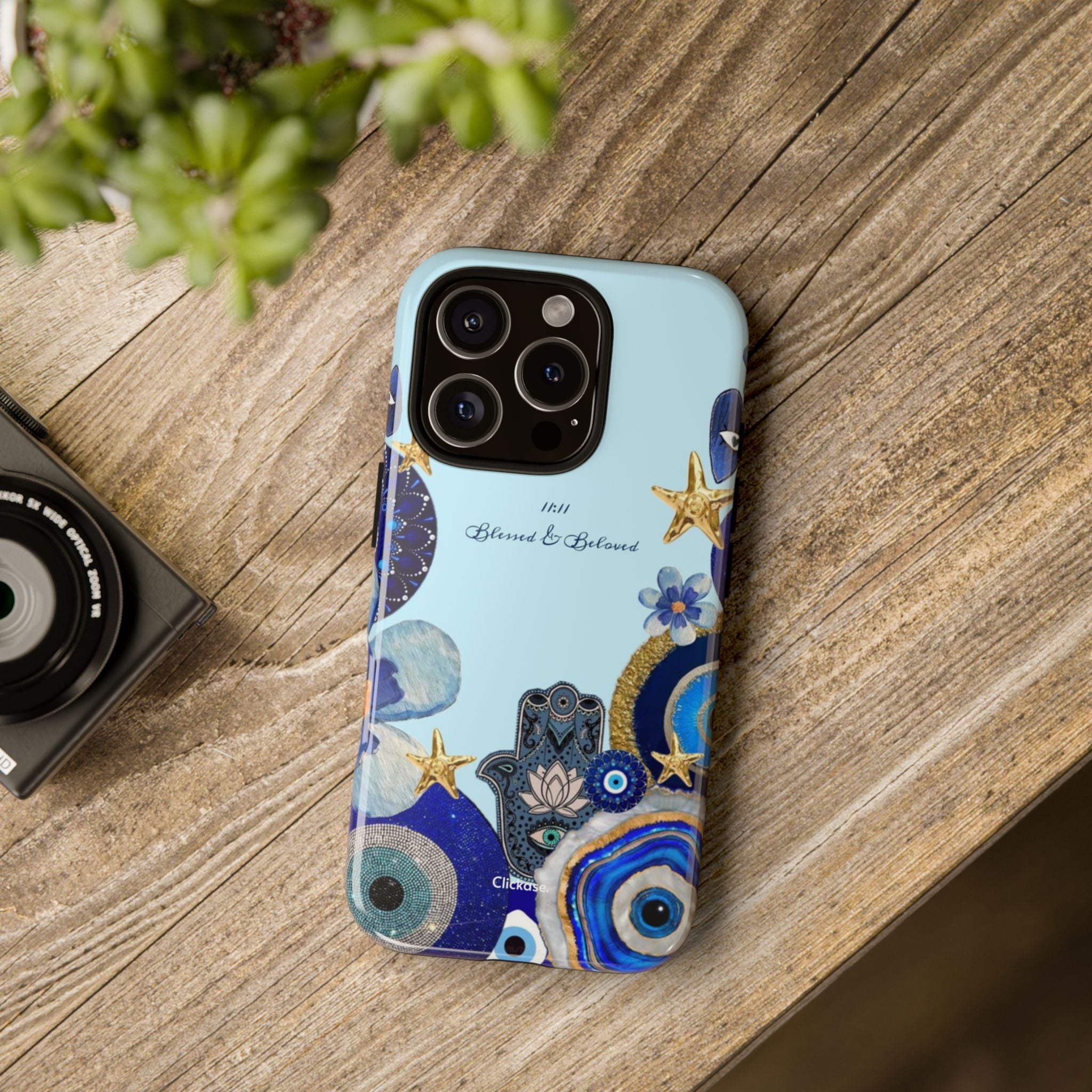 Hamsa Ocean-Inspired Tough Phone Case by