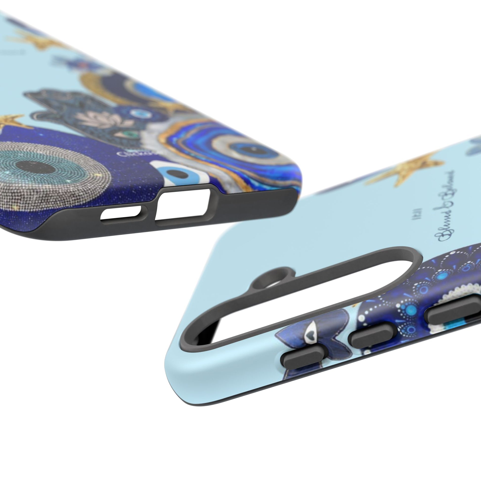 Hamsa Ocean-Inspired Tough Phone Case by