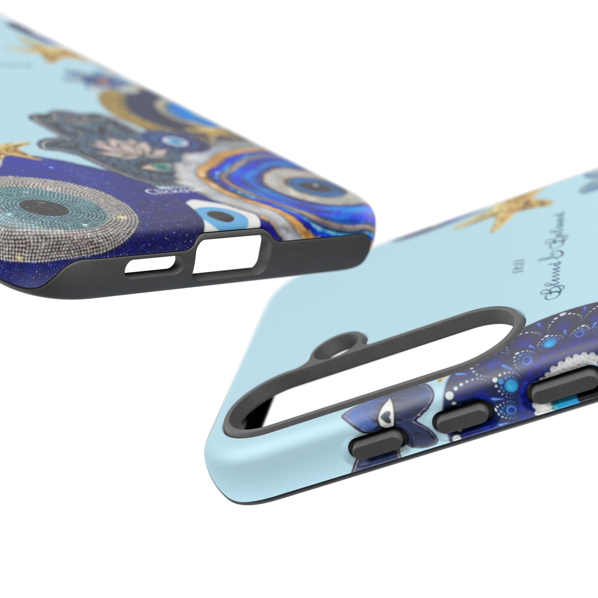 Hamsa Ocean-Inspired Tough Phone Case by