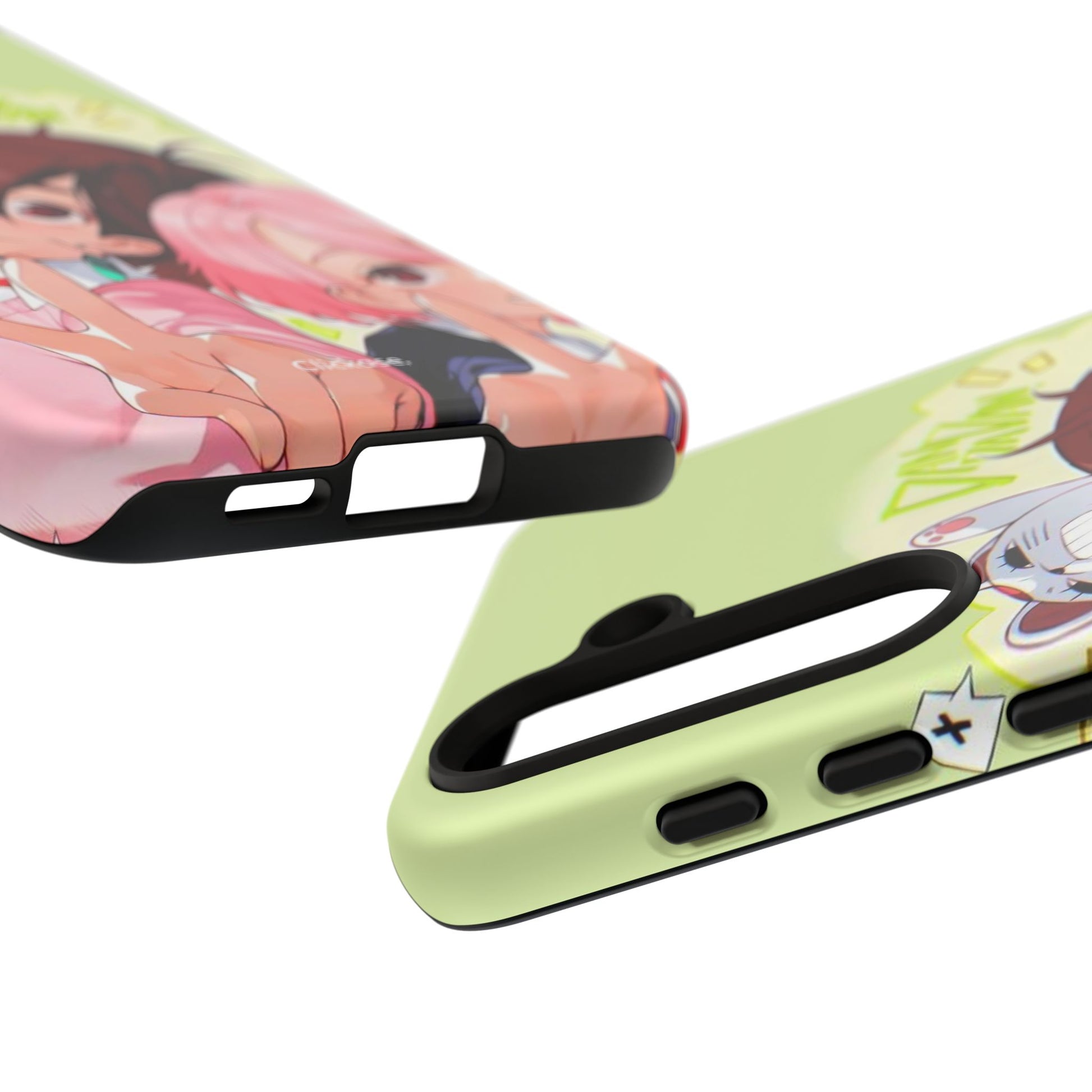 Momo & Aira - Dan Da Dan Tough Phone CasePhone CaseClickase®Momo & Aira