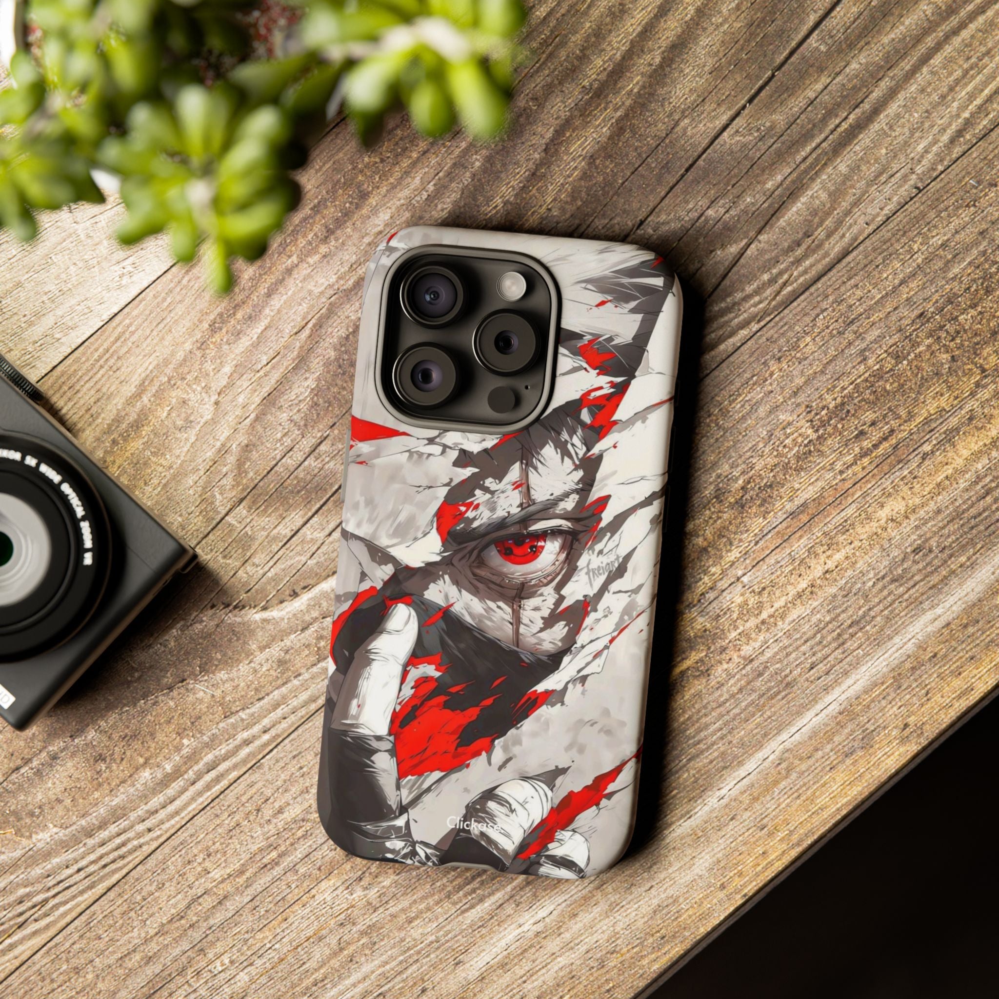 Kakashi Hatake – Sharingan Unleashed Tough Phone Case by