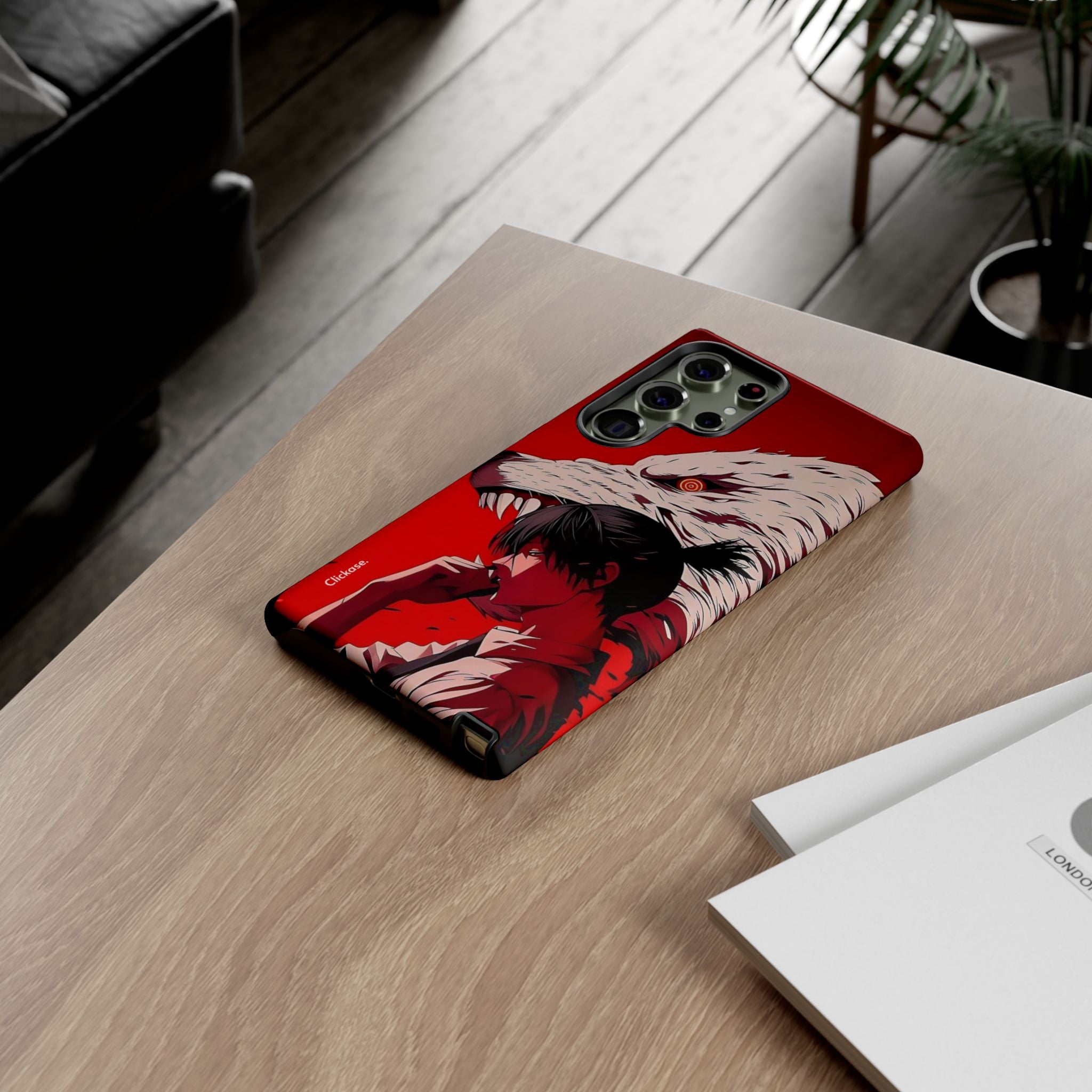 Samurai Wolf - Tough Phone Case by