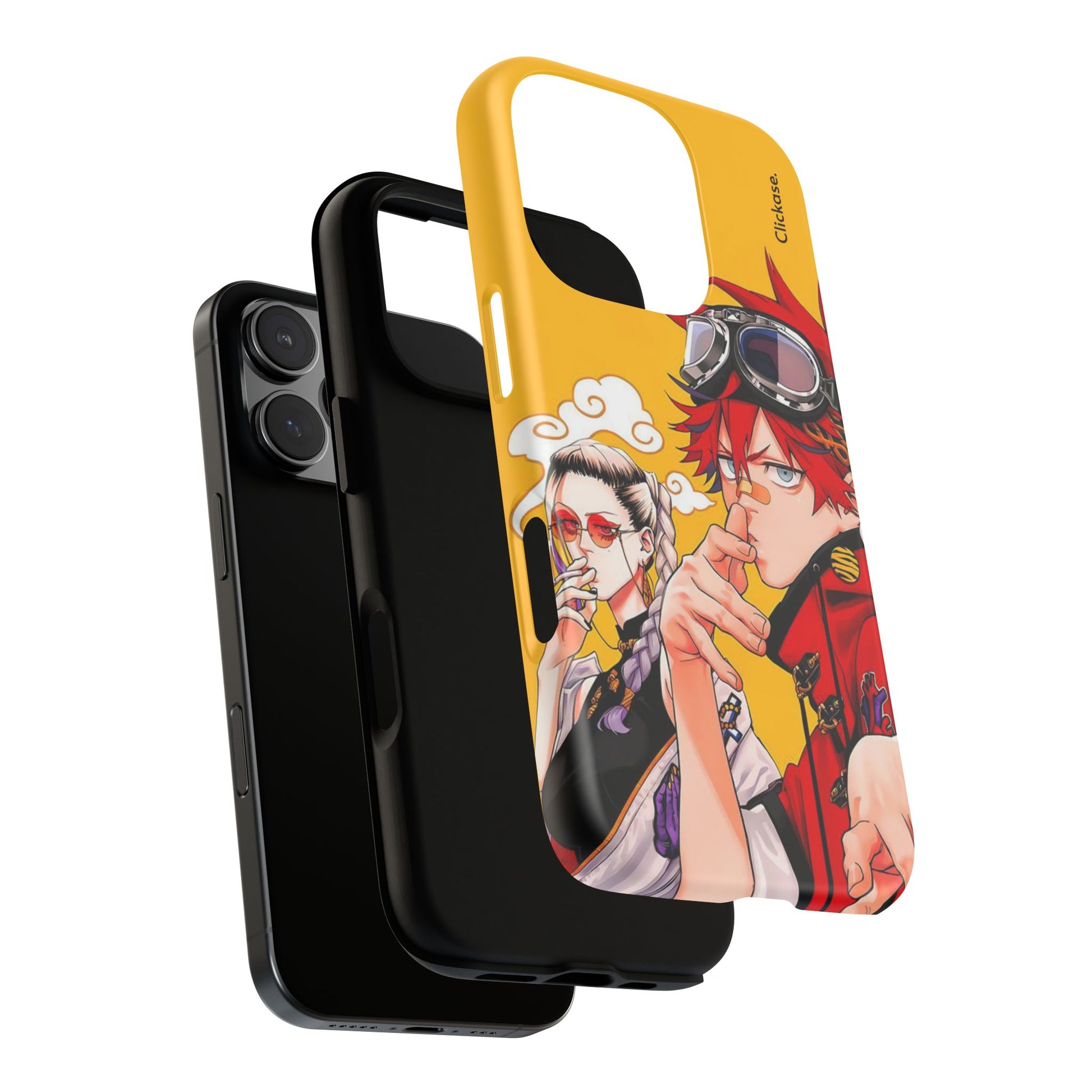 Alma & Tao Saotome - Gokurakugai Tough Phone Case by