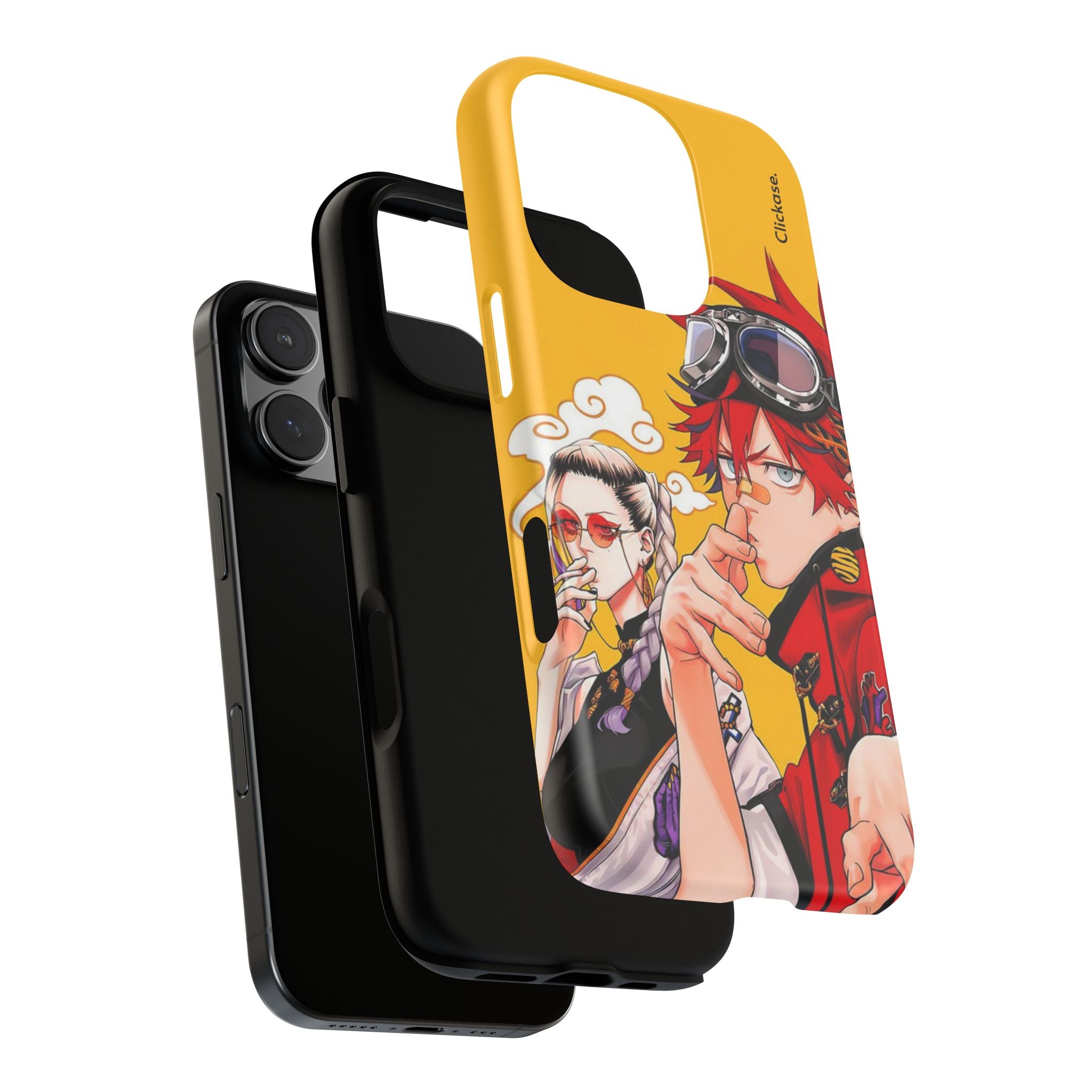 Alma & Tao Saotome - Gokurakugai Tough Phone Case by