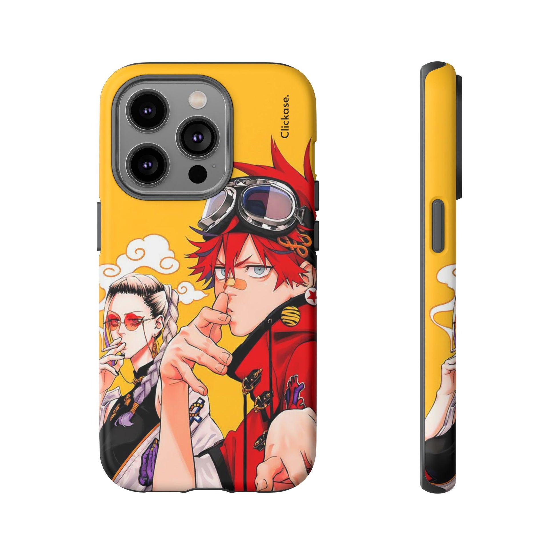Alma & Tao Saotome - Gokurakugai Tough Phone Case by