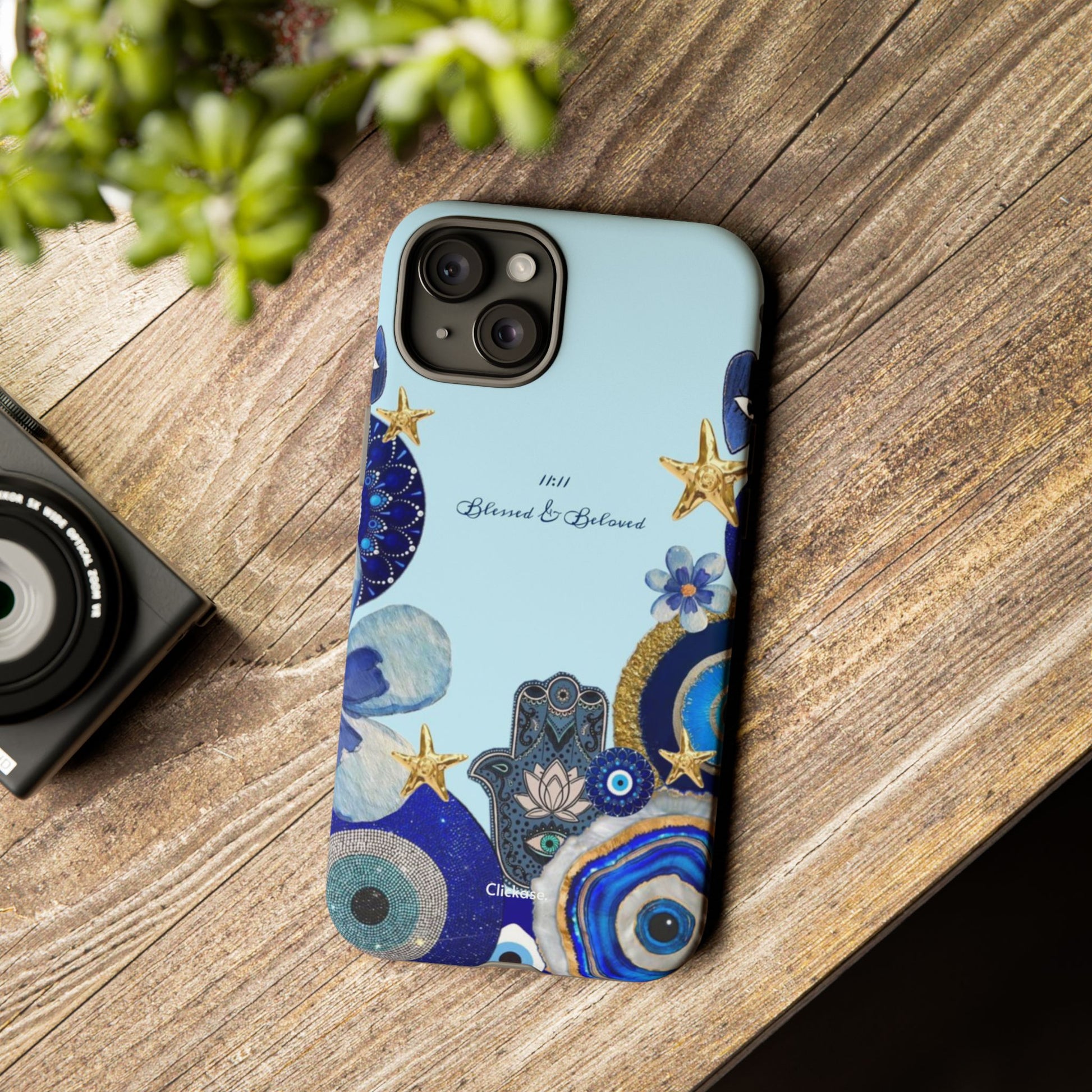 Hamsa Ocean-Inspired Tough Phone Case by
