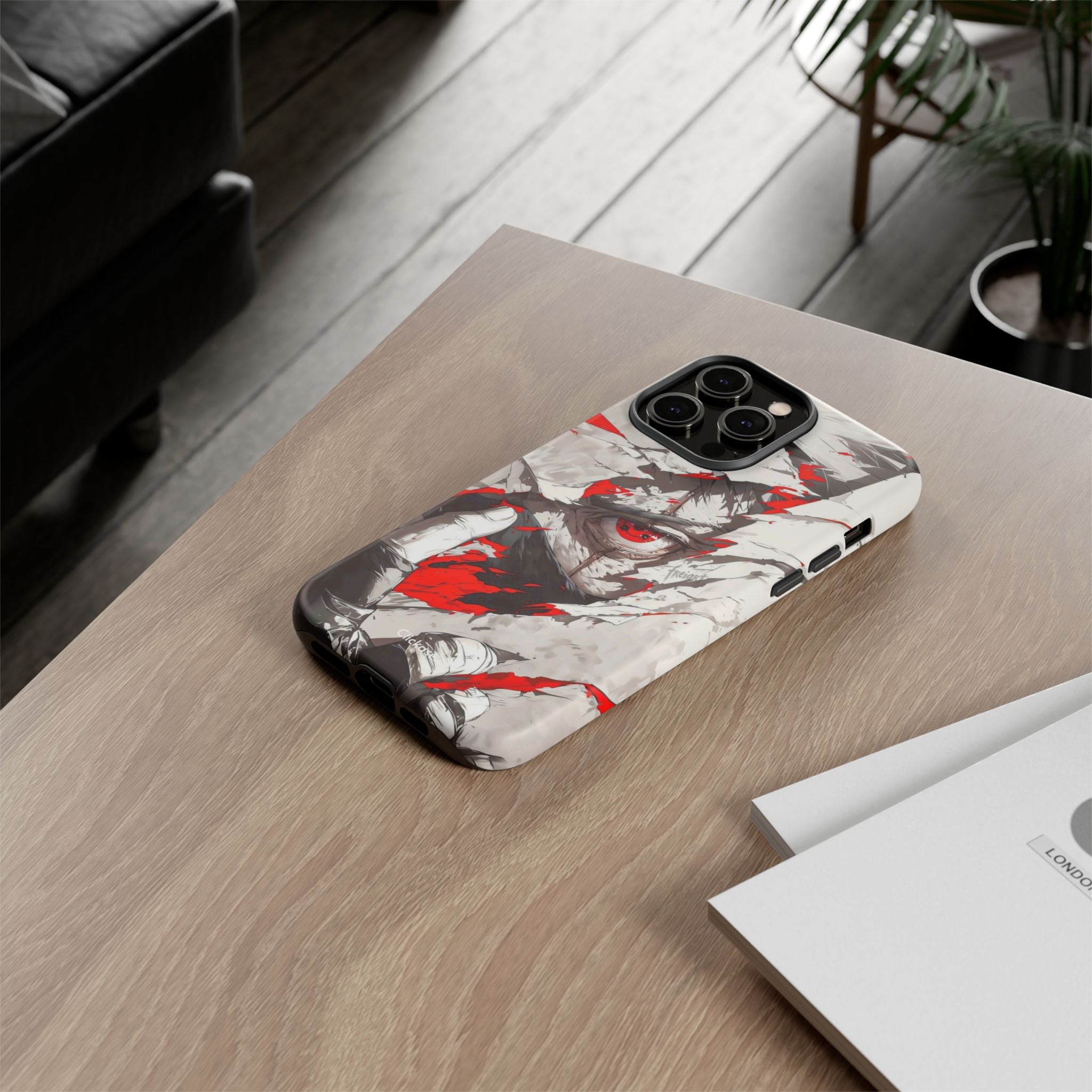 Kakashi Hatake – Sharingan Unleashed Tough Phone Case by