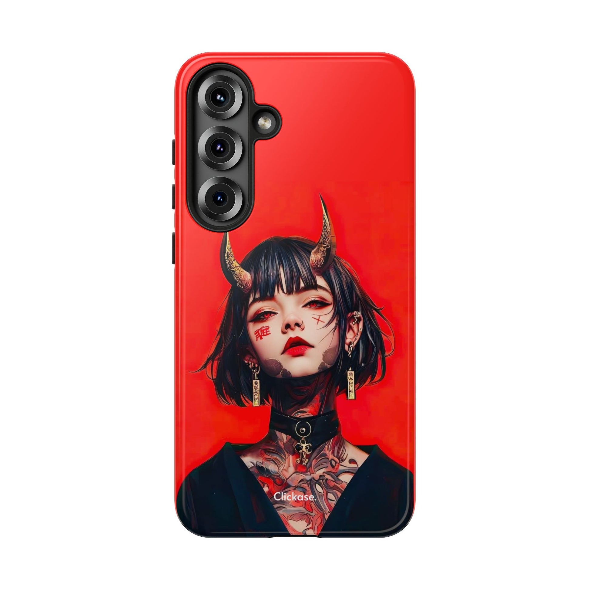 Stylish Phone Case with Edgy Design, Unique Phone Cover, Gothic Aesthetic Accessories, Trendy Cell Phone Case, Perfect Gift for Teens by