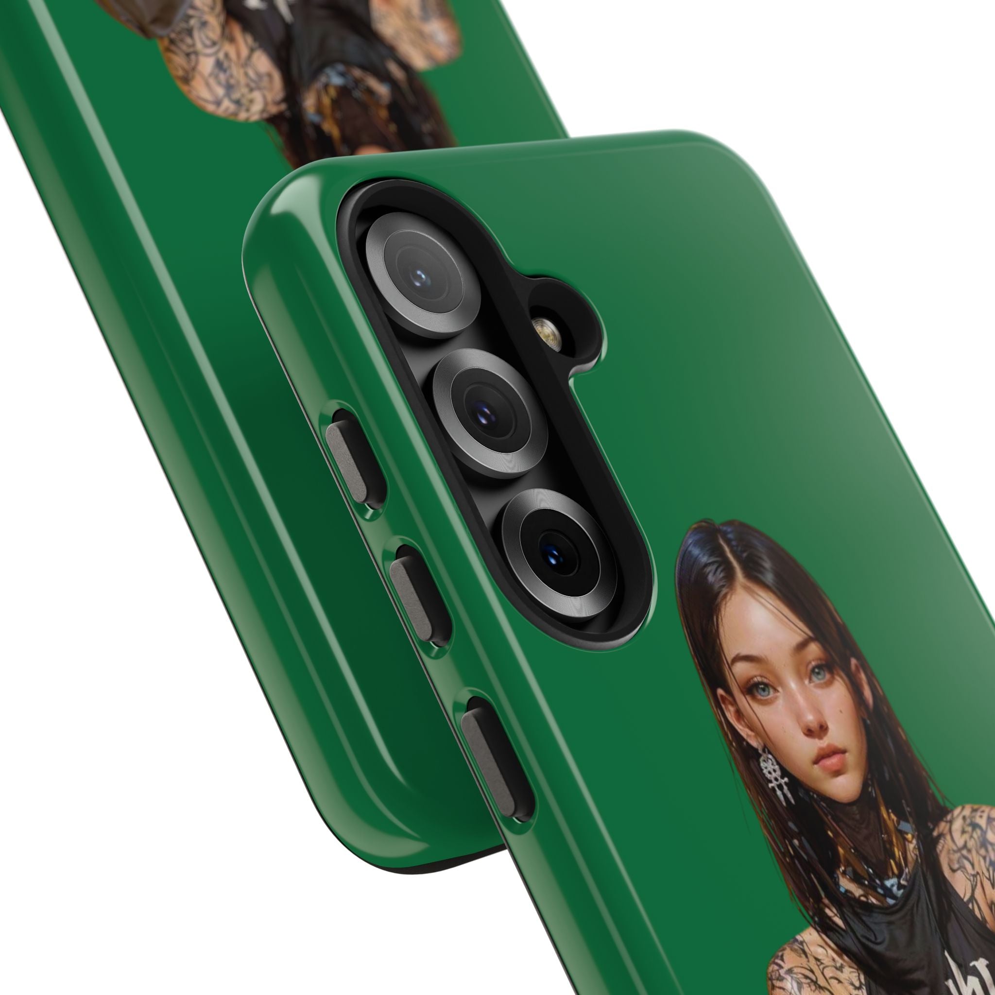 Cyber Tattoo Girl by