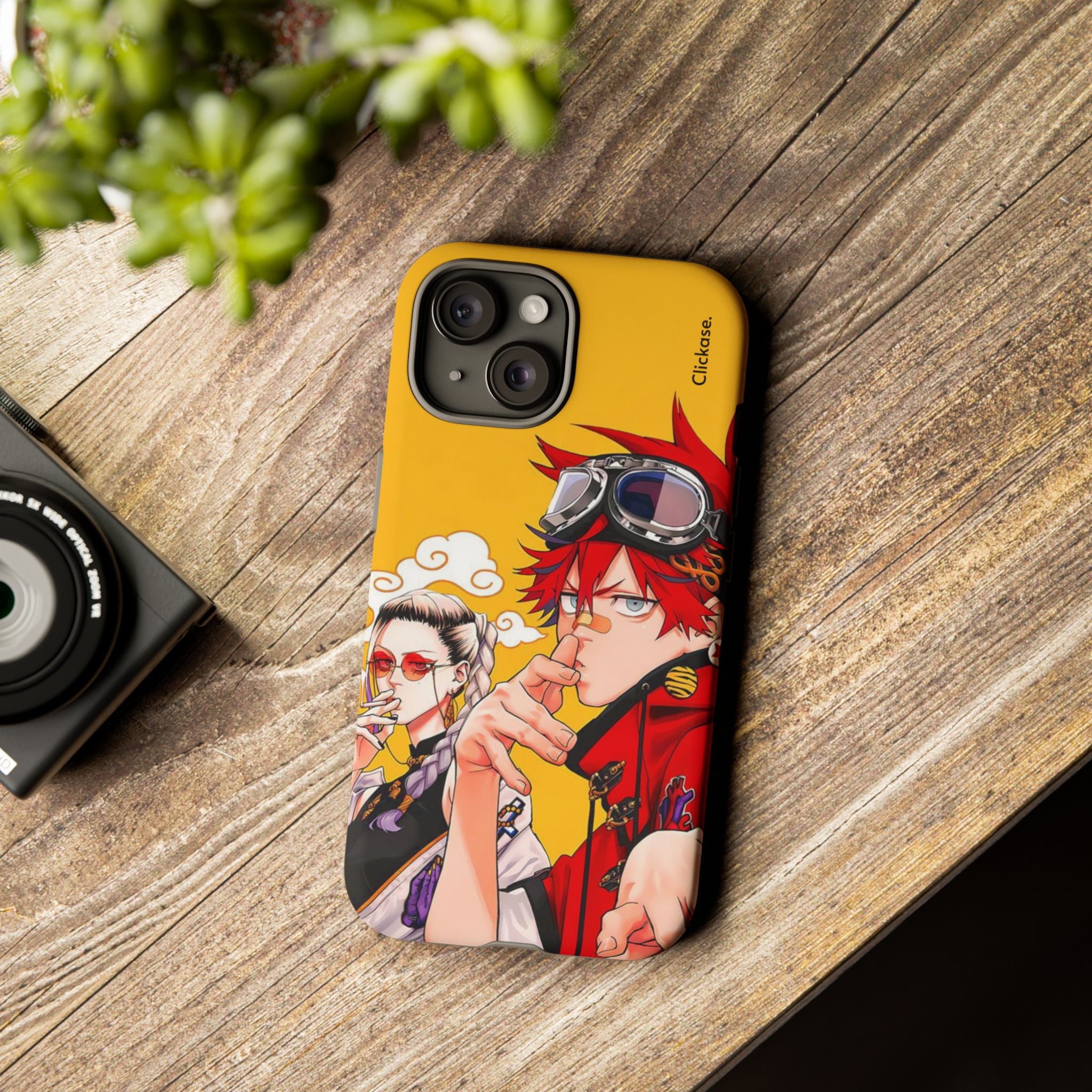 Alma & Tao Saotome - Gokurakugai Tough Phone Case by