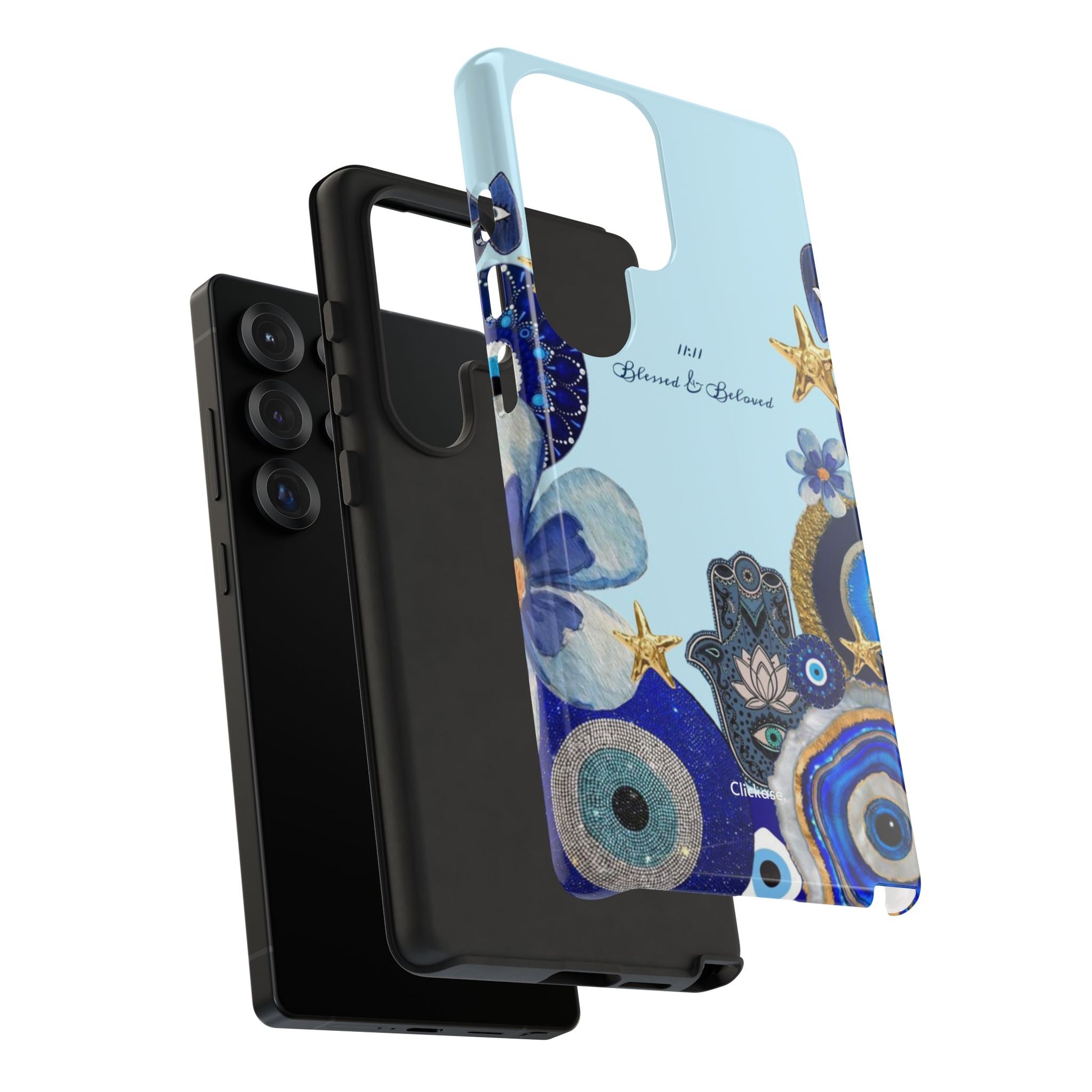 Hamsa Ocean-Inspired Tough Phone Case by