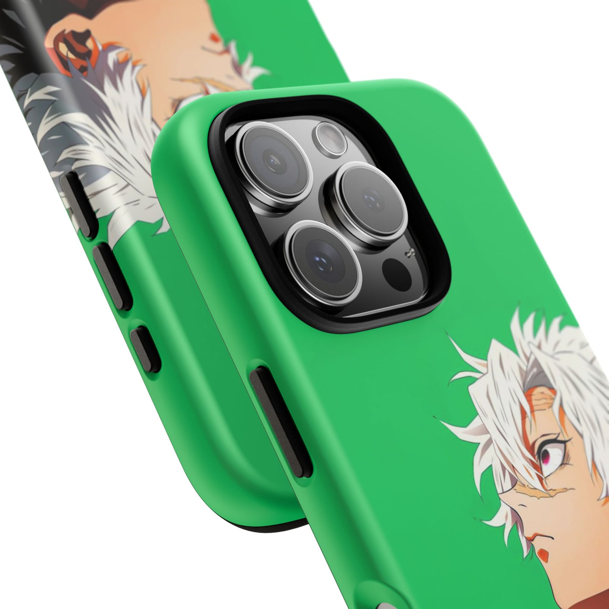 Sanemi Shinazugawa – Wind Hashira Fury Tough Phone Case by