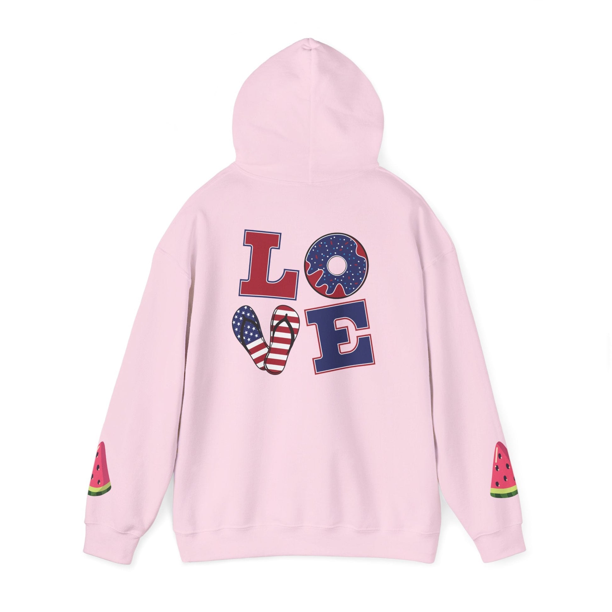 Super Dad Heart Hoodie by