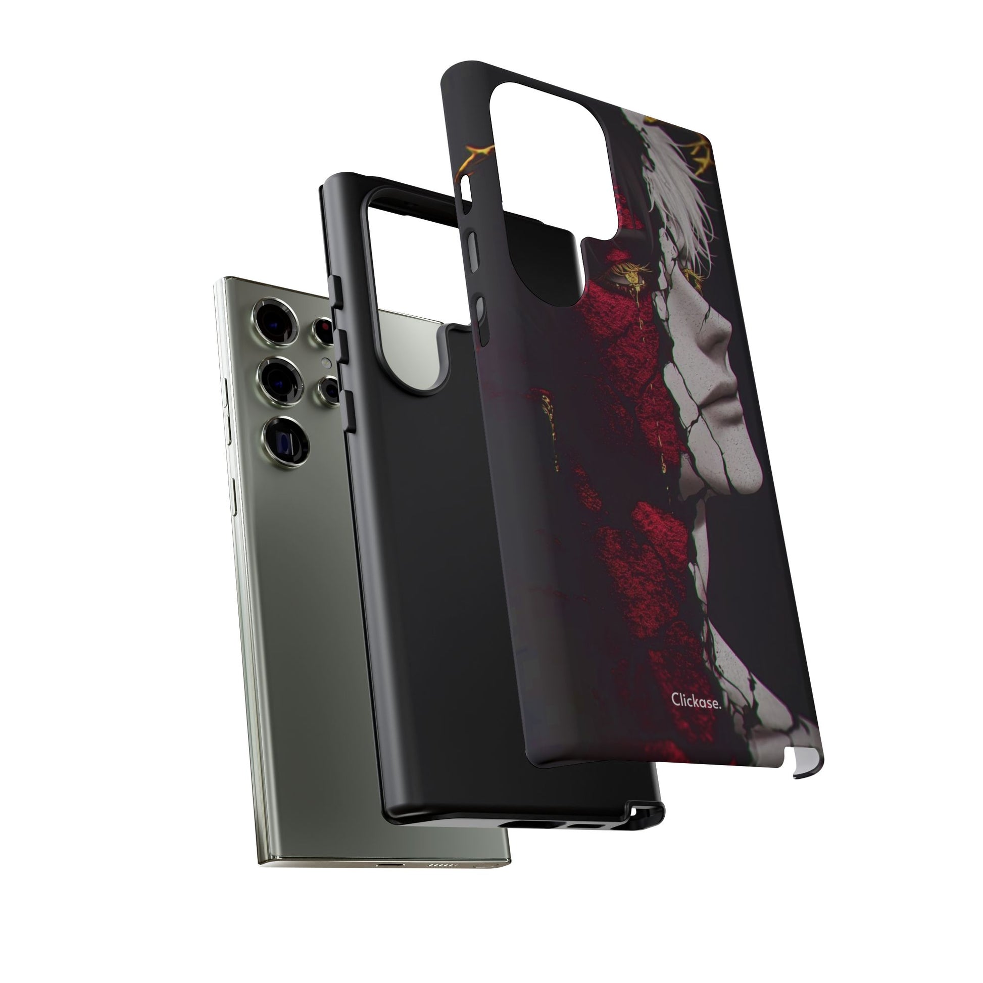 Duality Split Face Anime - Tough Phone Case by
