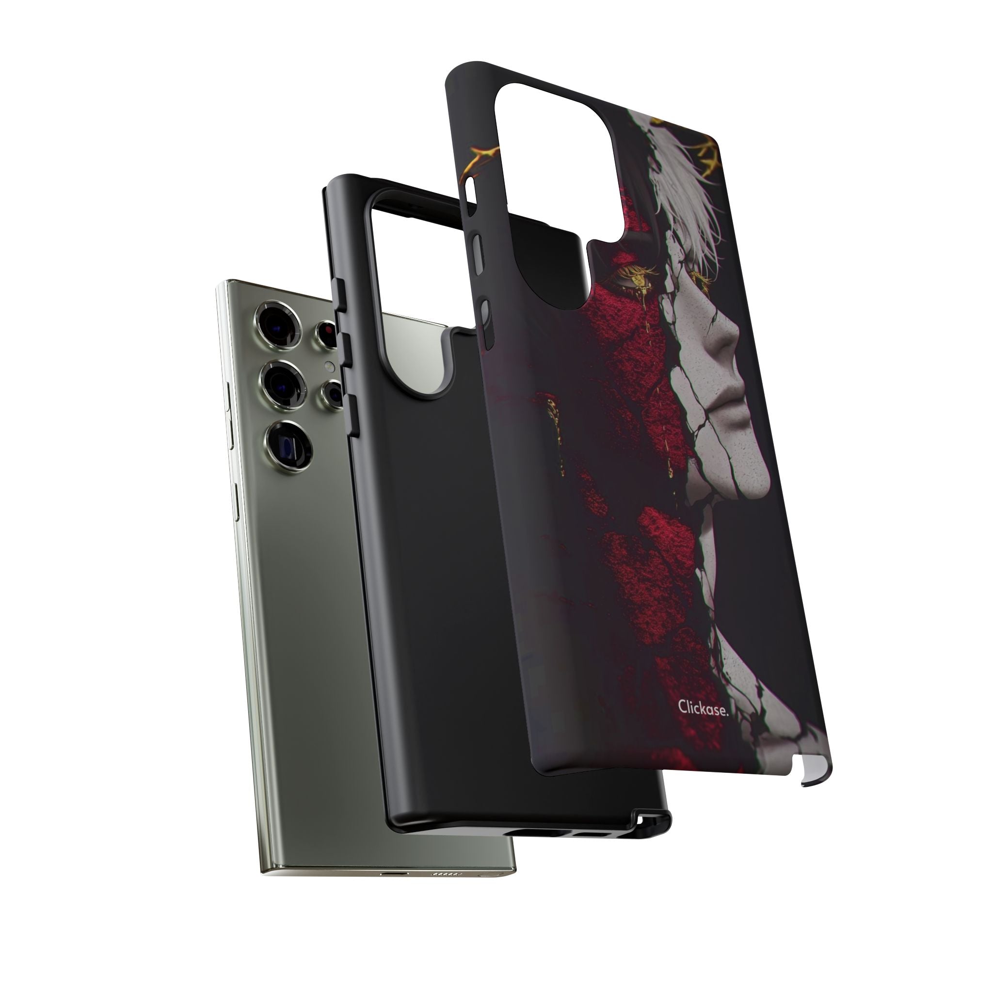 Duality Split Face Anime - Tough Phone Case by