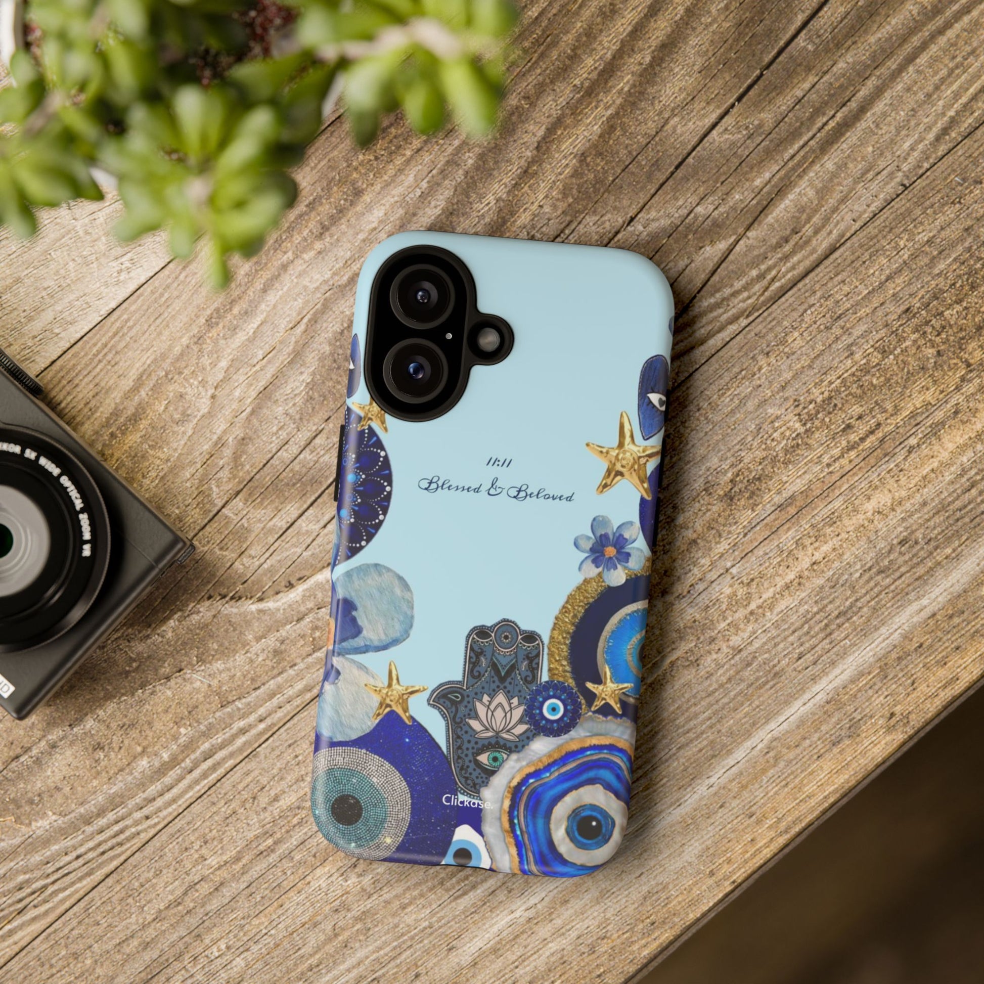 Hamsa Ocean-Inspired Tough Phone Case by