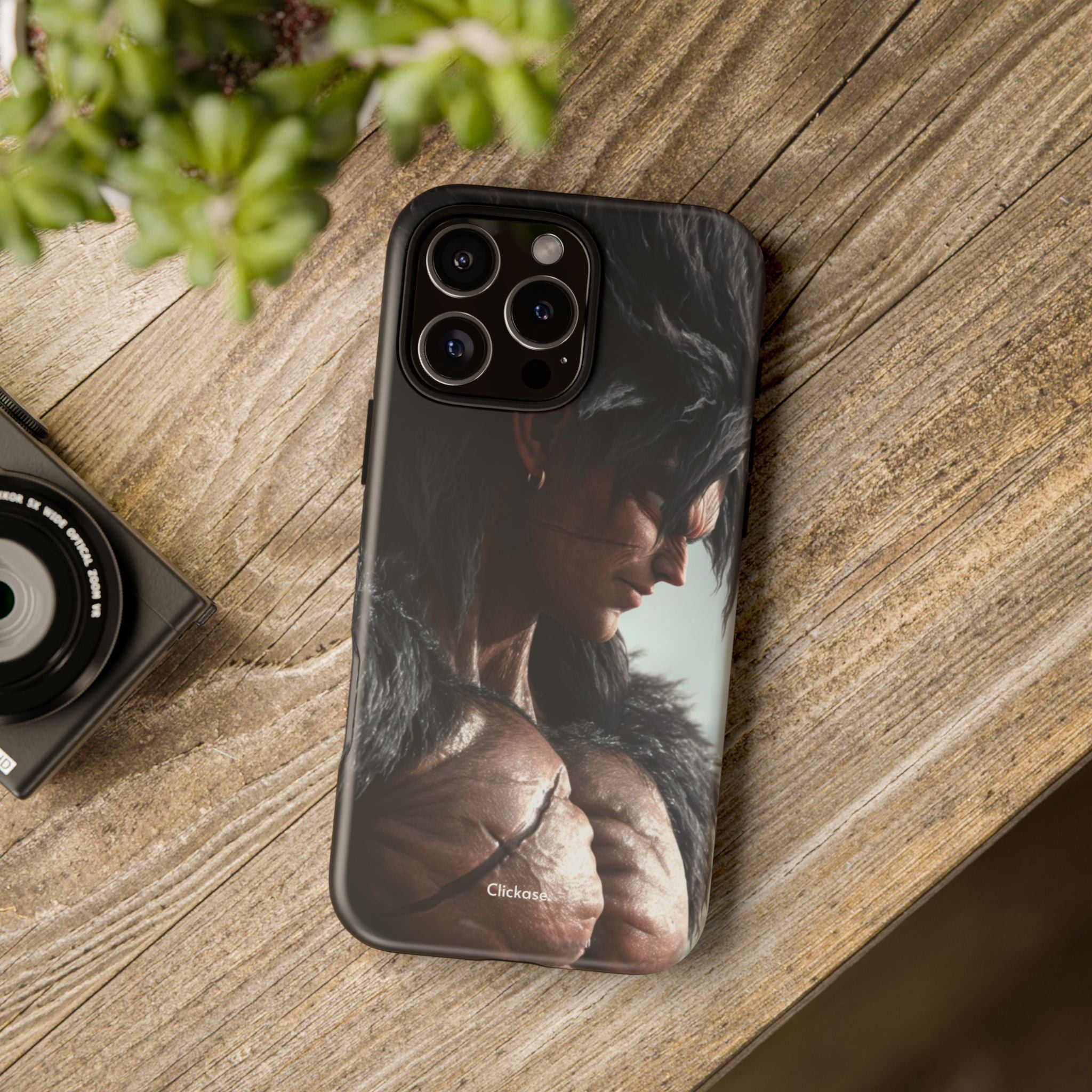 Broly Super Saiyan 4 Black – Berserker Edition Tough Phone Case by