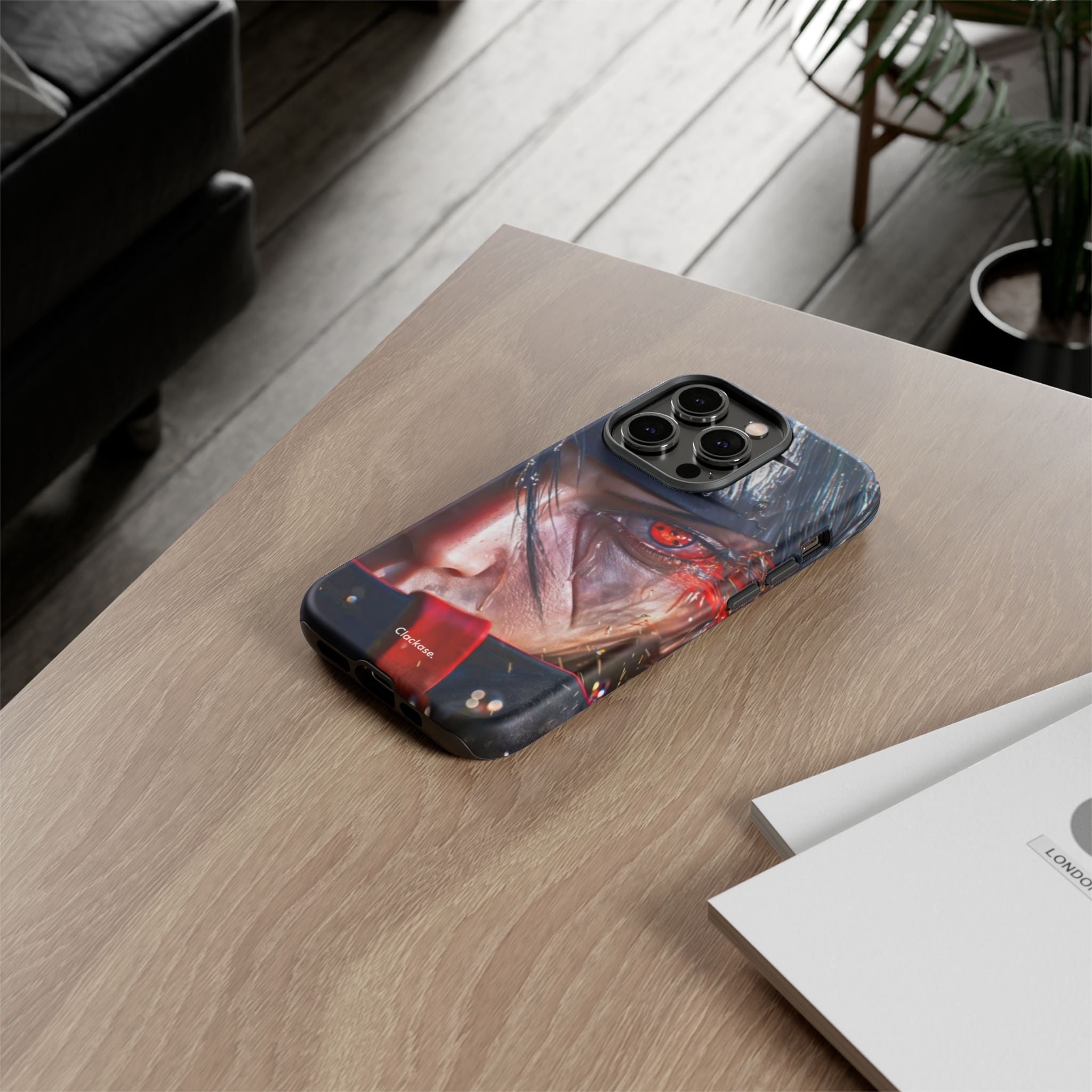 Itachi Uchiha – Eternal Sharingan Tough Phone Case by