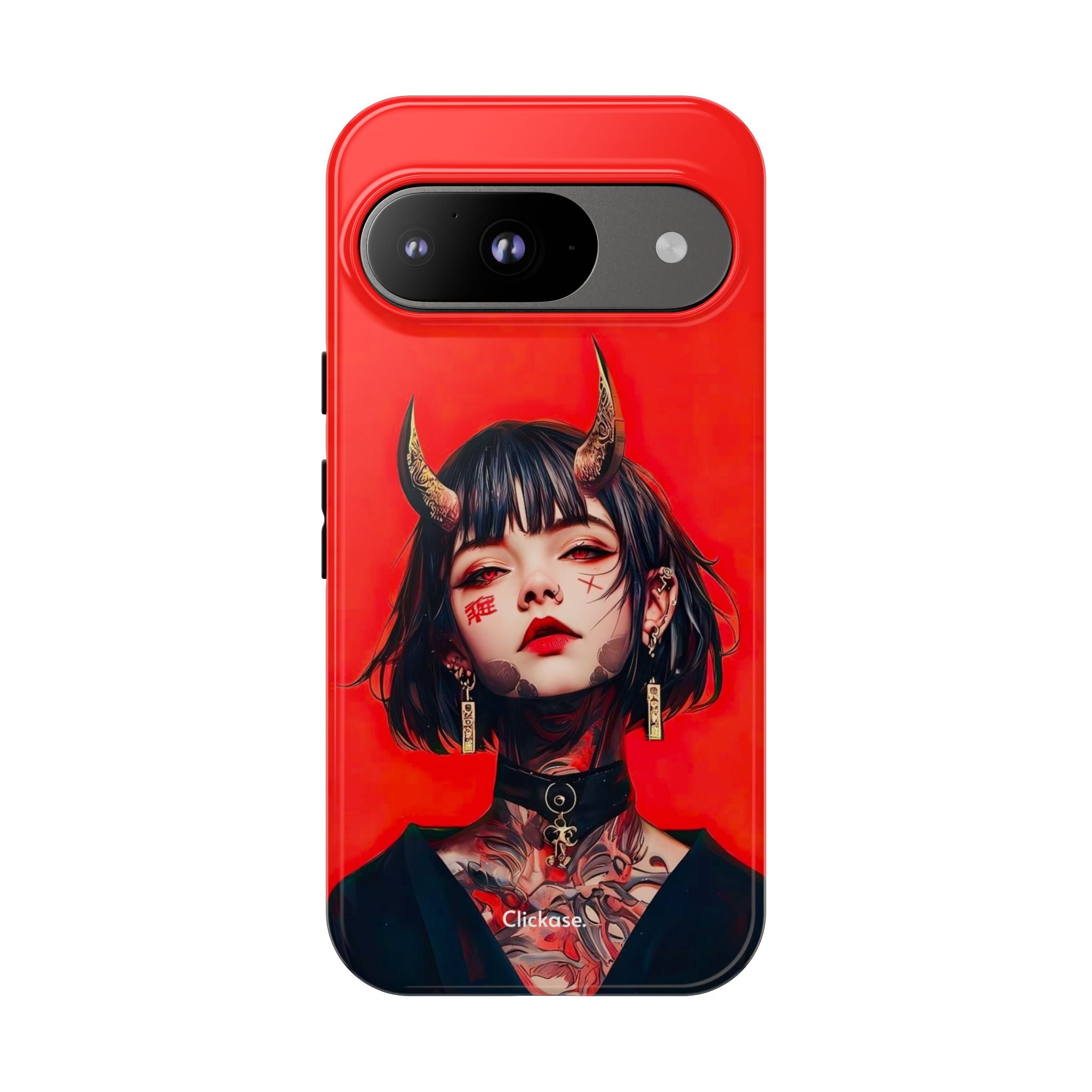 Stylish Phone Case with Edgy Design, Unique Phone Cover, Gothic Aesthetic Accessories, Trendy Cell Phone Case, Perfect Gift for Teens by