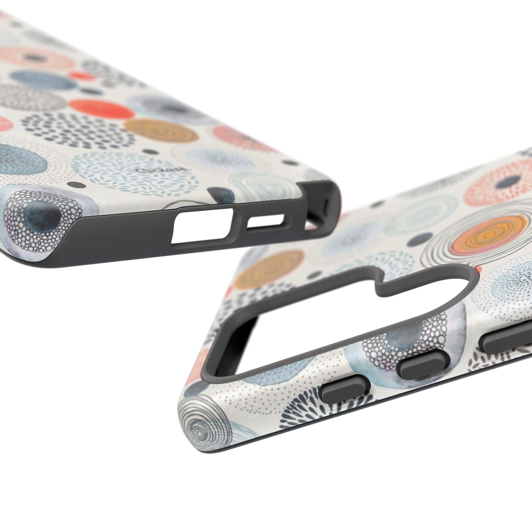 Colorful Abstract Tough Phone Case by