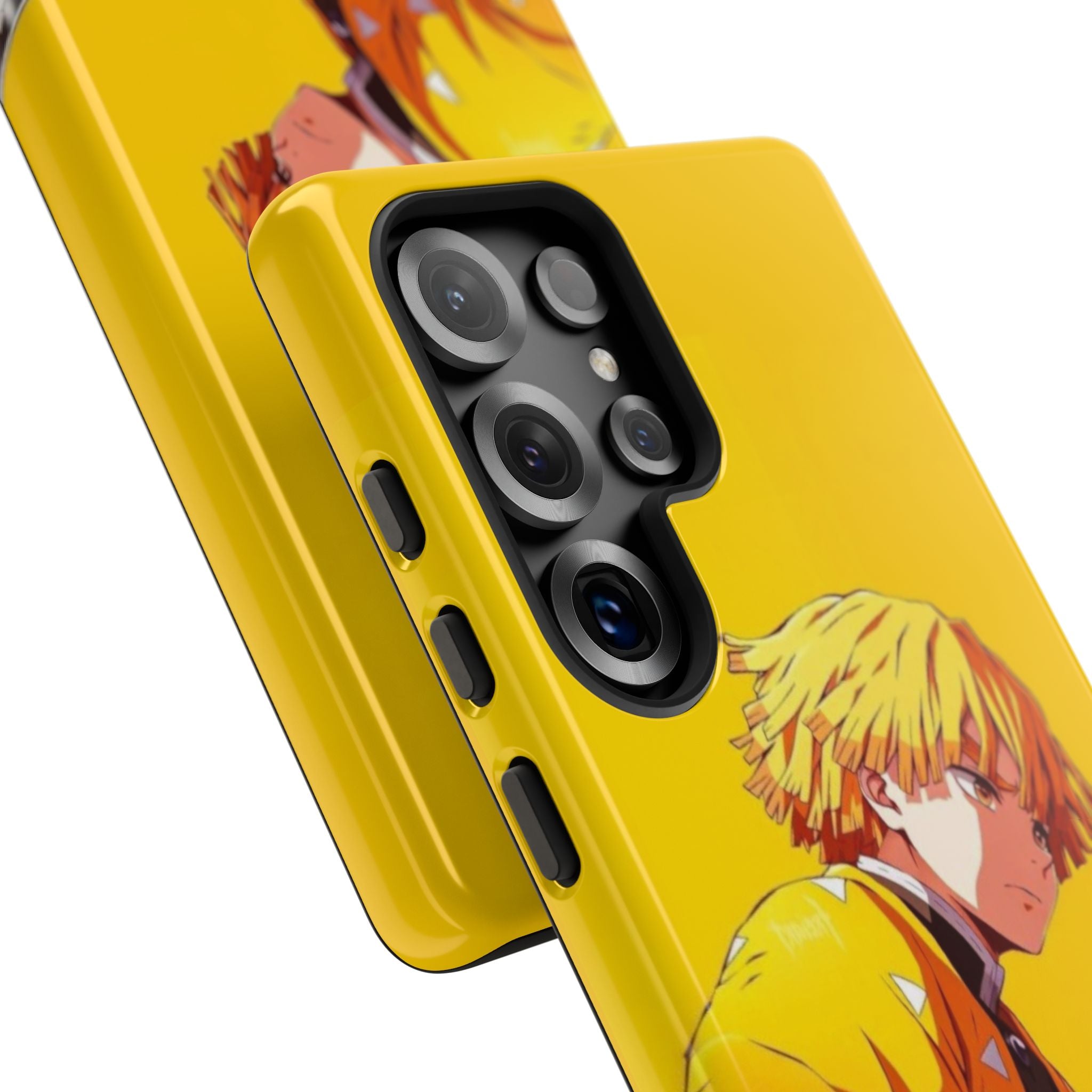 Zenitsu Agatsuma – Thunder Breathing Lightning Strike Tough Phone Case by