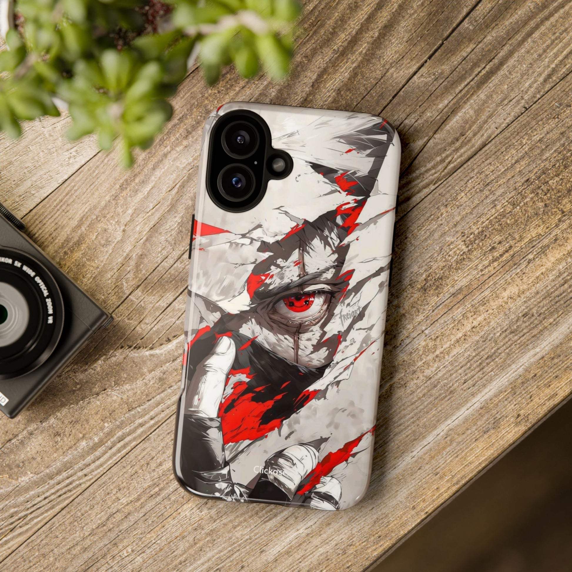 Kakashi Hatake – Sharingan Unleashed Tough Phone Case by