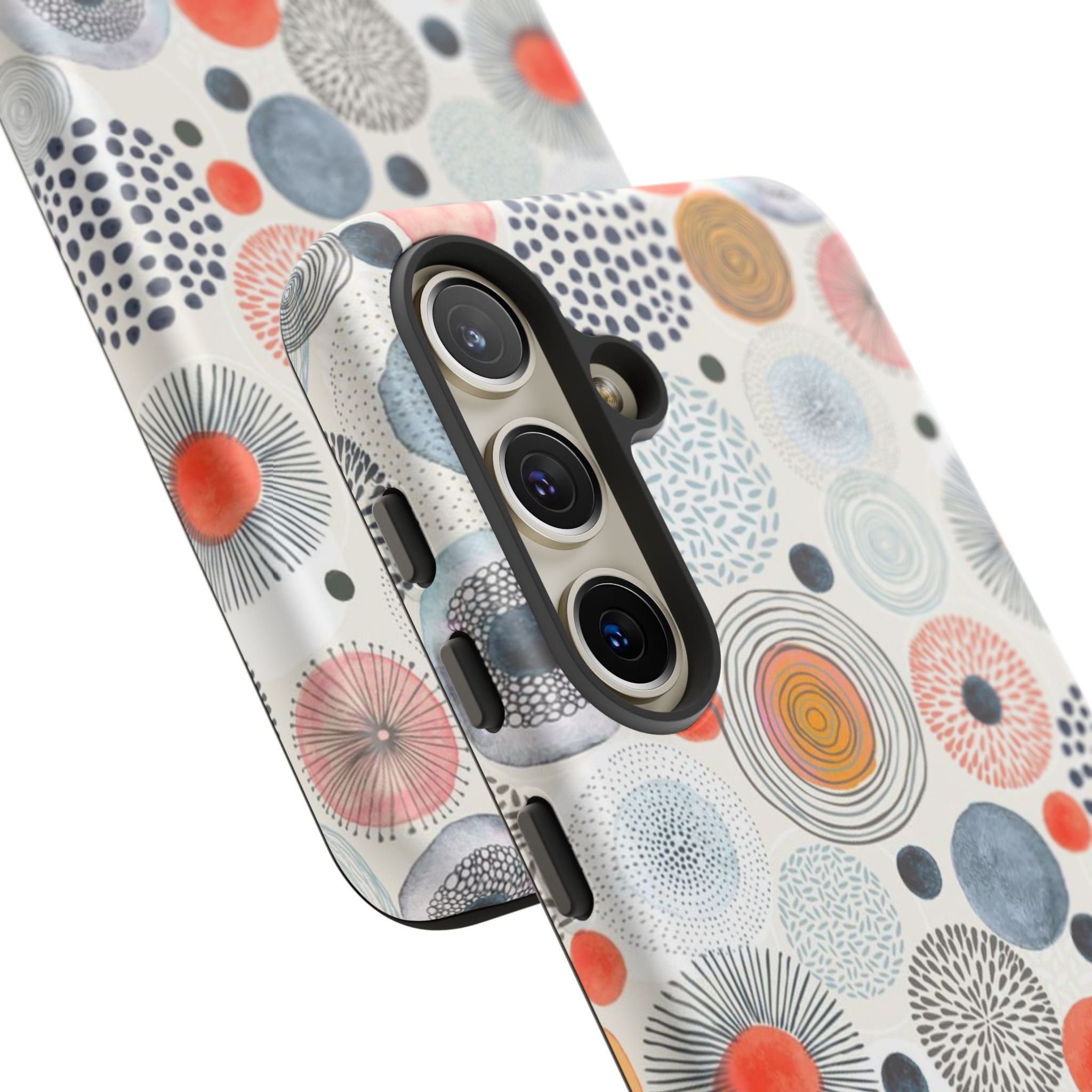 Colorful Abstract Tough Phone Case by