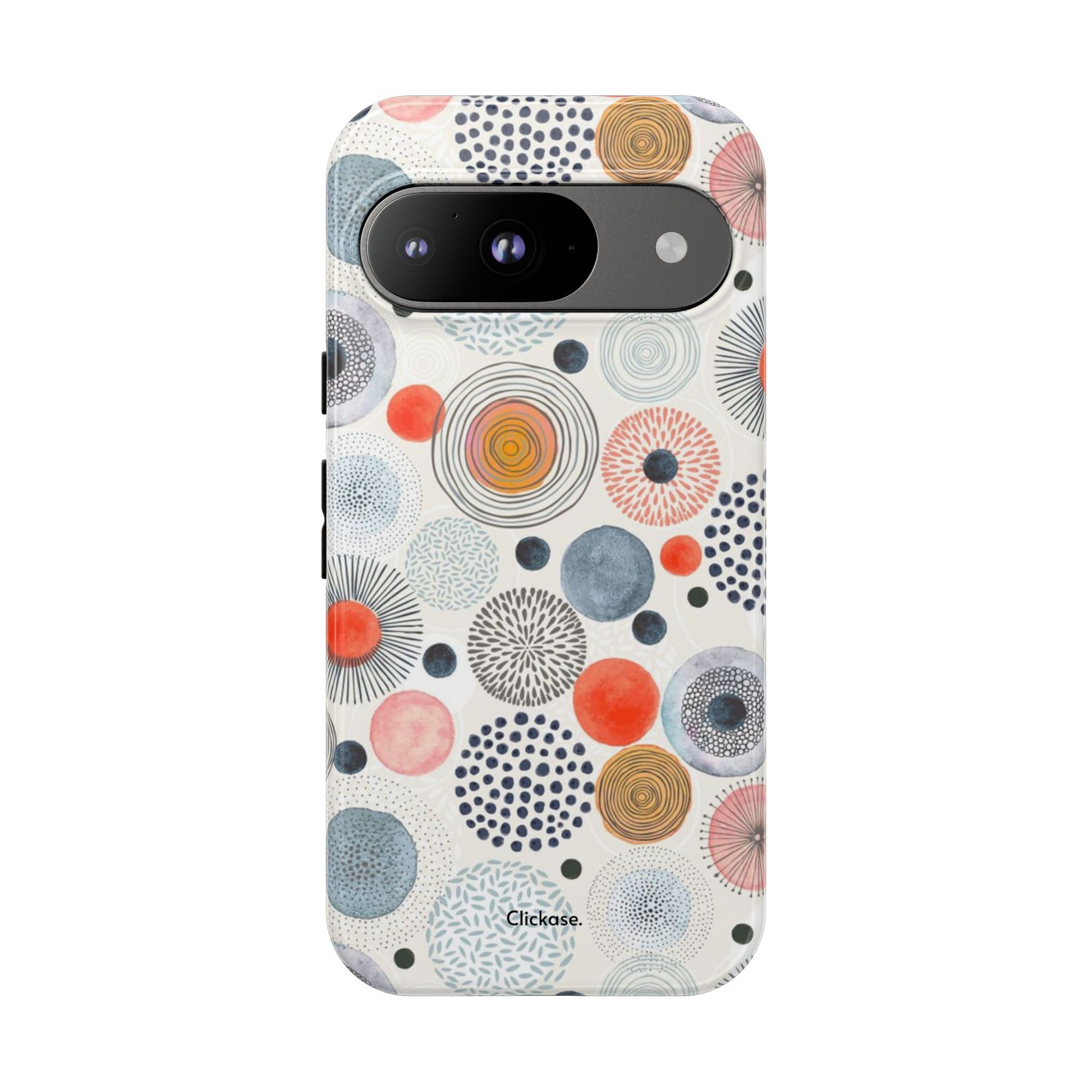 Colorful Abstract Tough Phone Case by