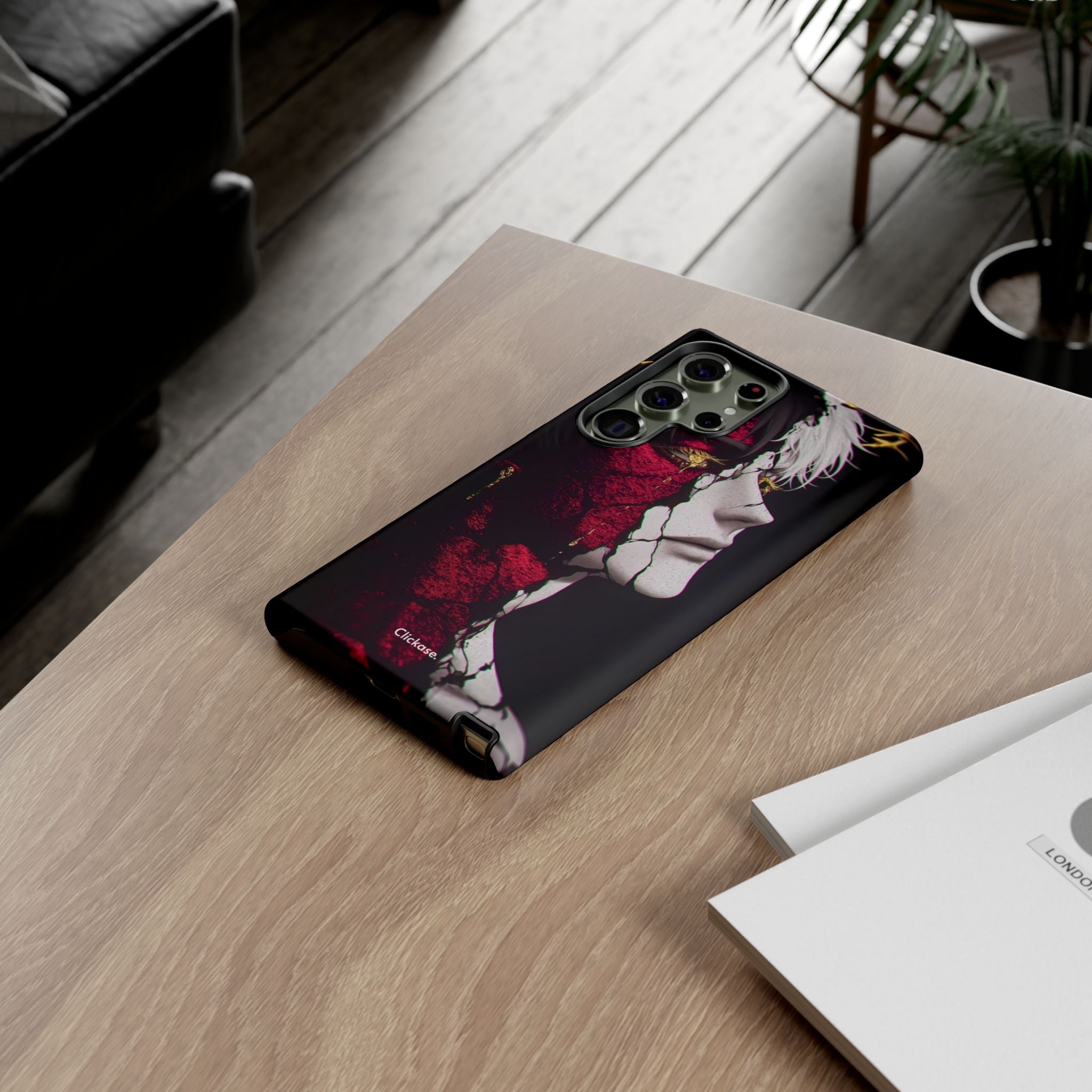 Duality Split Face Anime - Tough Phone Case by