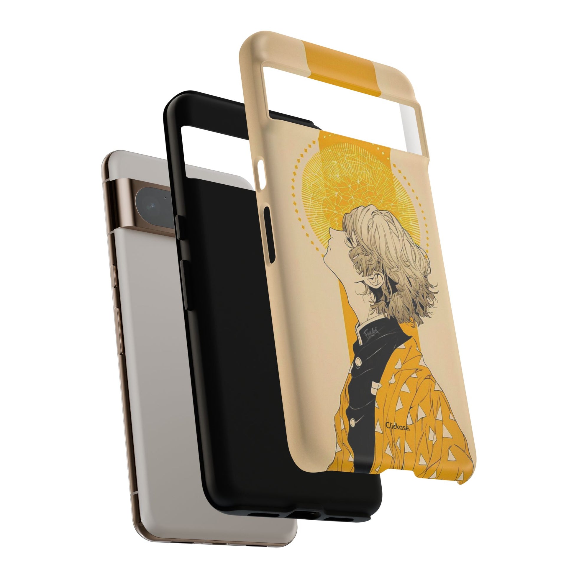 Stylish Phone Case - Artistic Tough Case for Protection, Gift for Him/Phone CaseClickase®Stylish Phone Case