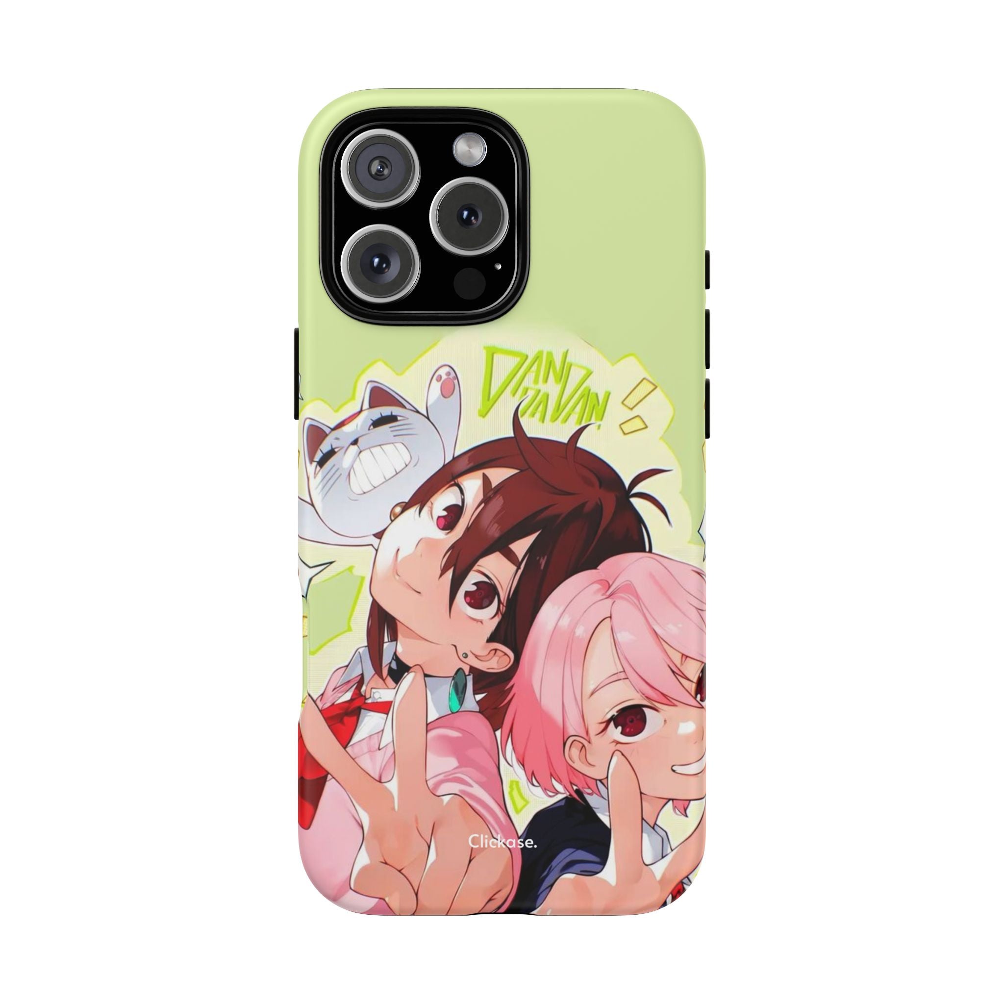 Momo & Aira - Dan Da Dan Tough Phone CasePhone CaseClickase®Momo & Aira