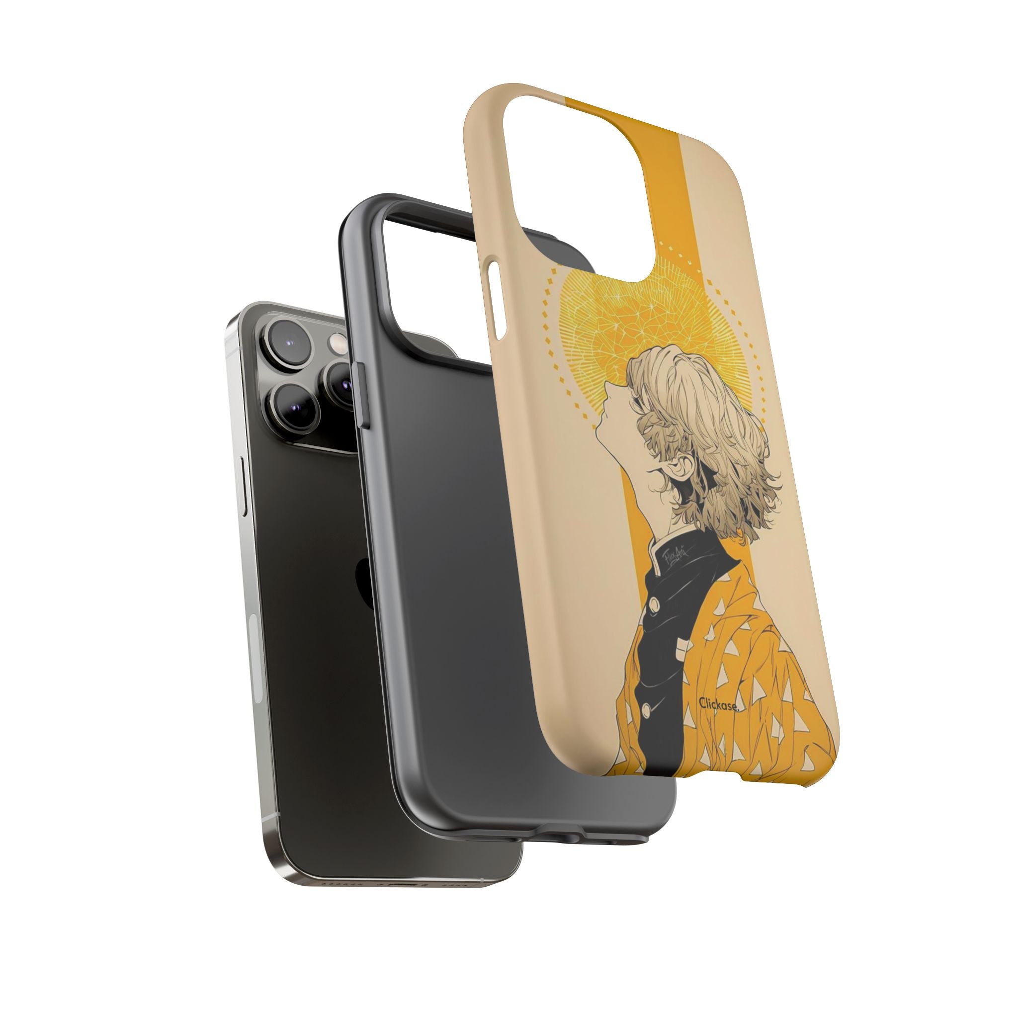 Stylish Phone Case - Artistic Tough Case for Protection, Gift for Him/Phone CaseClickase®Stylish Phone Case