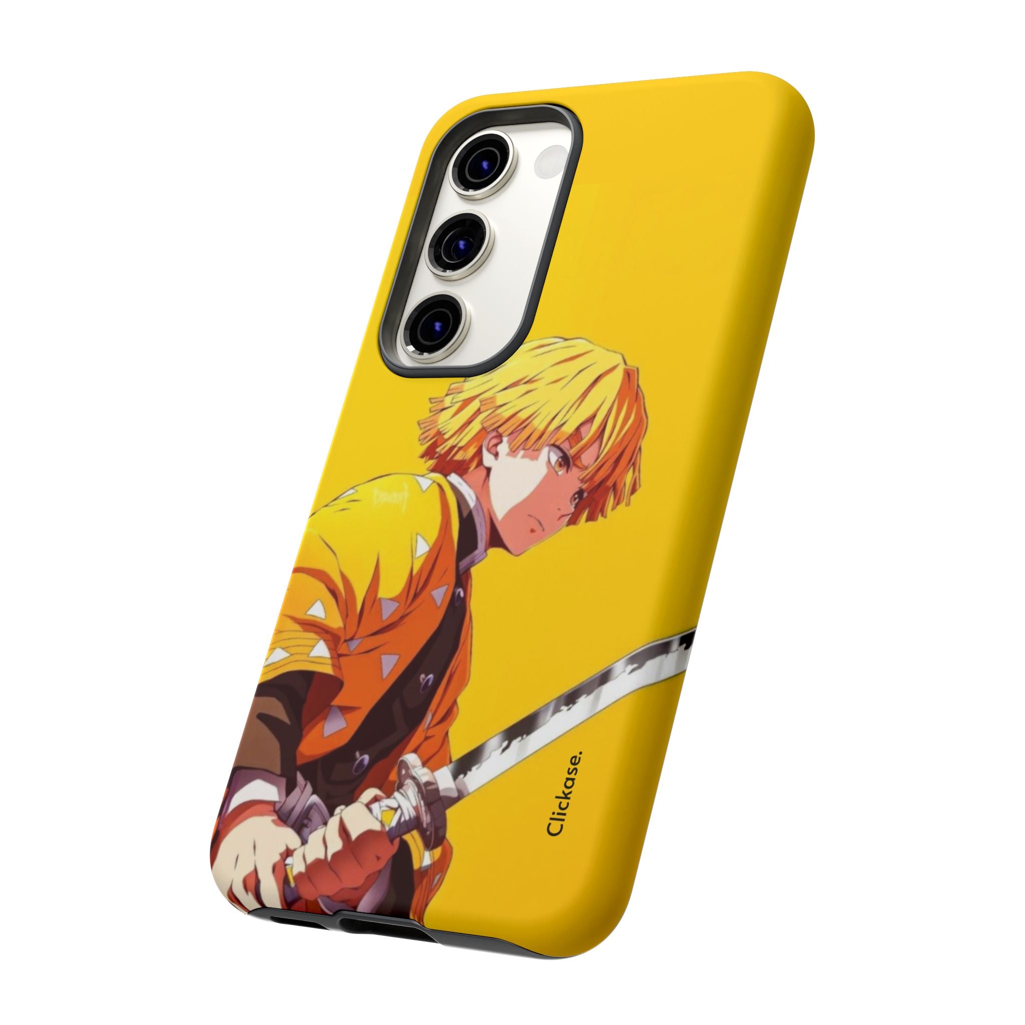 Zenitsu Agatsuma – Thunder Breathing Lightning Strike Tough Phone Case by