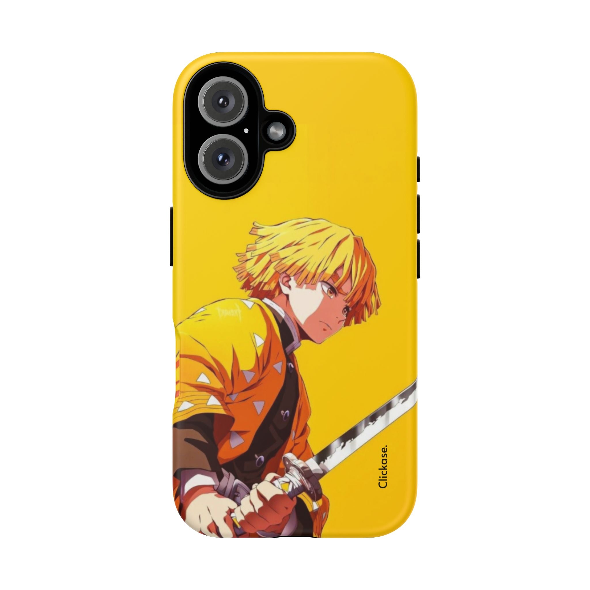 Zenitsu Agatsuma – Thunder Breathing Lightning Strike Tough Phone Case by