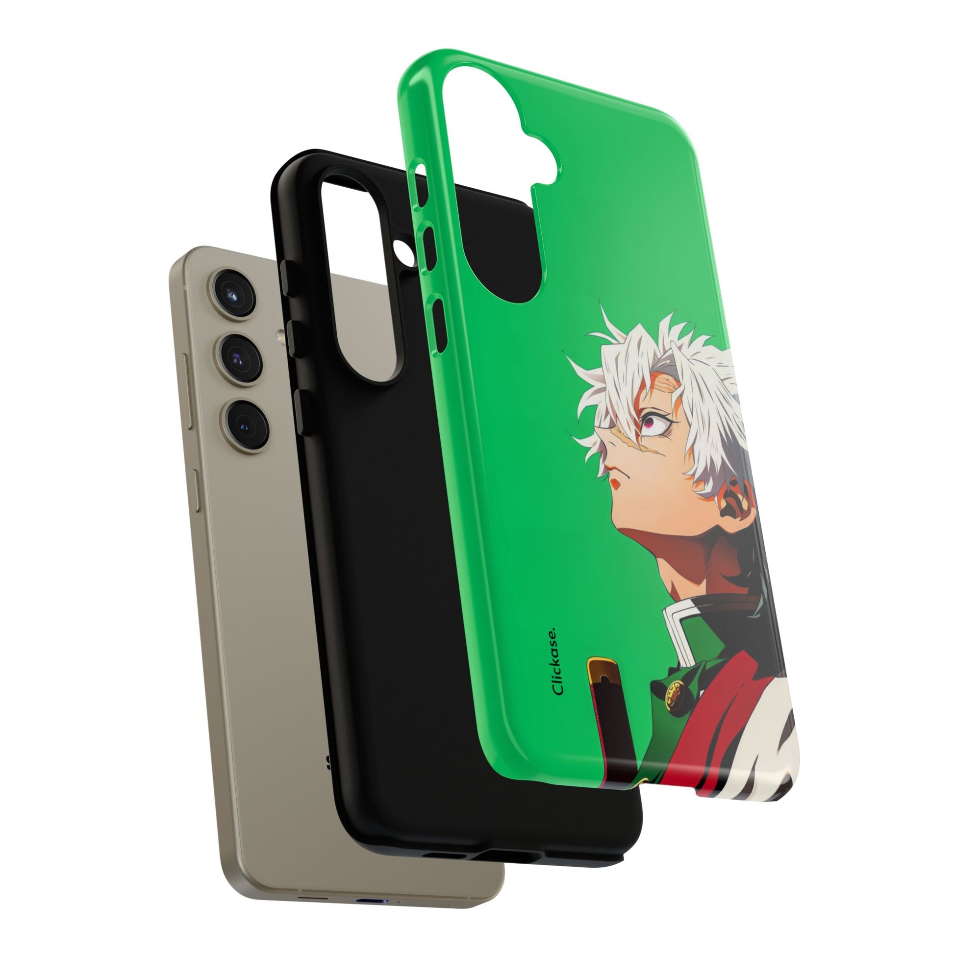 Sanemi Shinazugawa – Wind Hashira Fury Tough Phone Case by