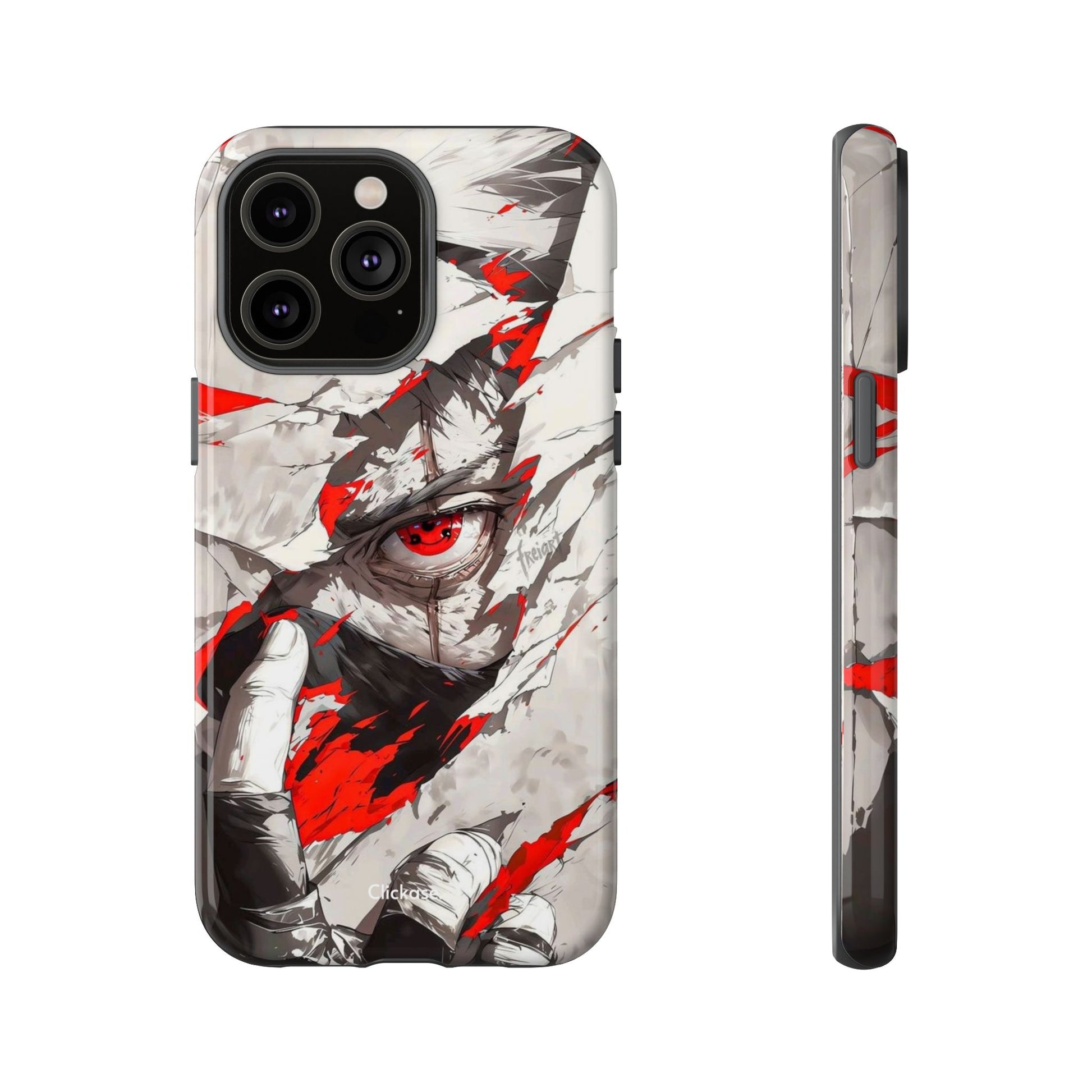 Kakashi Hatake – Sharingan Unleashed Tough Phone Case by