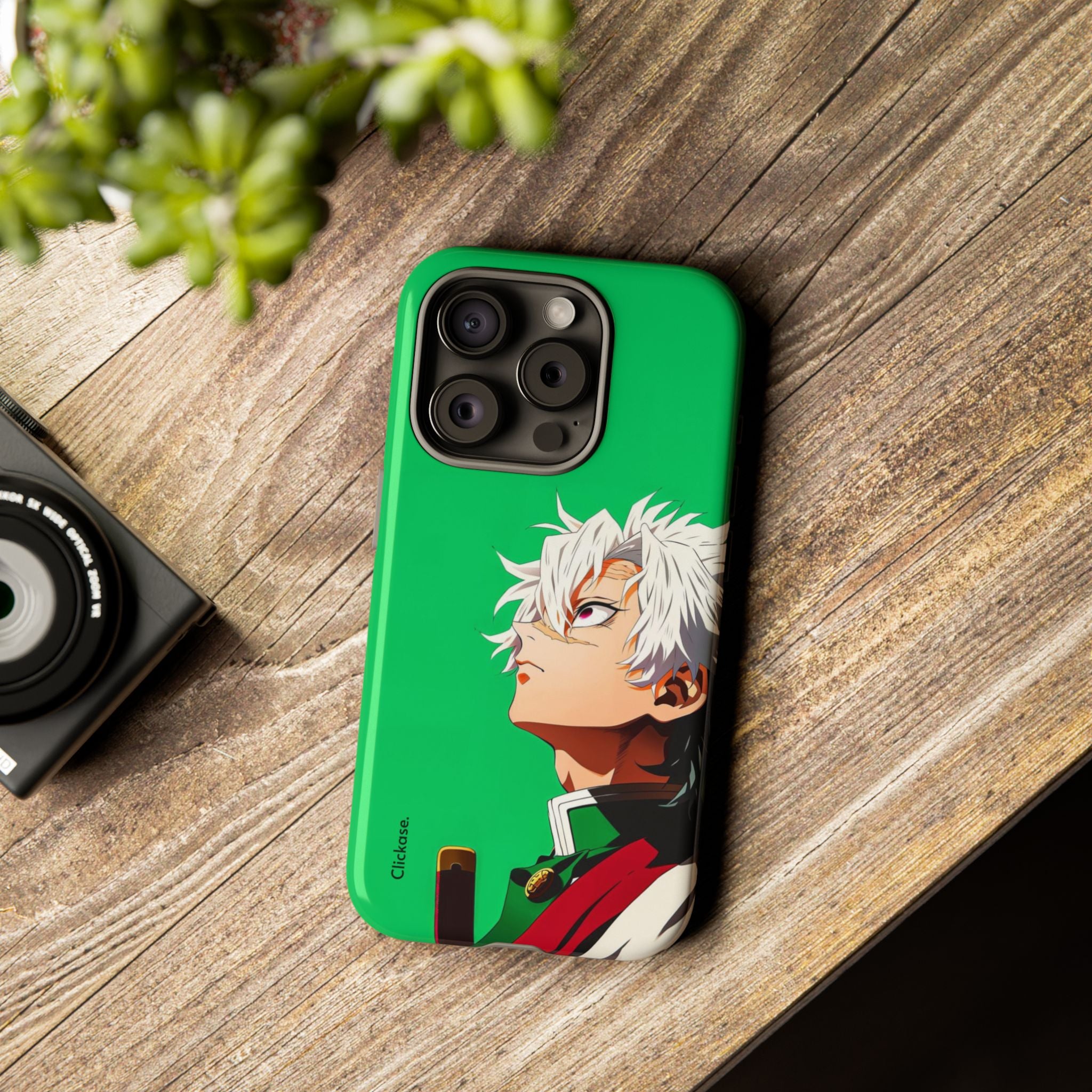 Sanemi Shinazugawa – Wind Hashira Fury Tough Phone Case by
