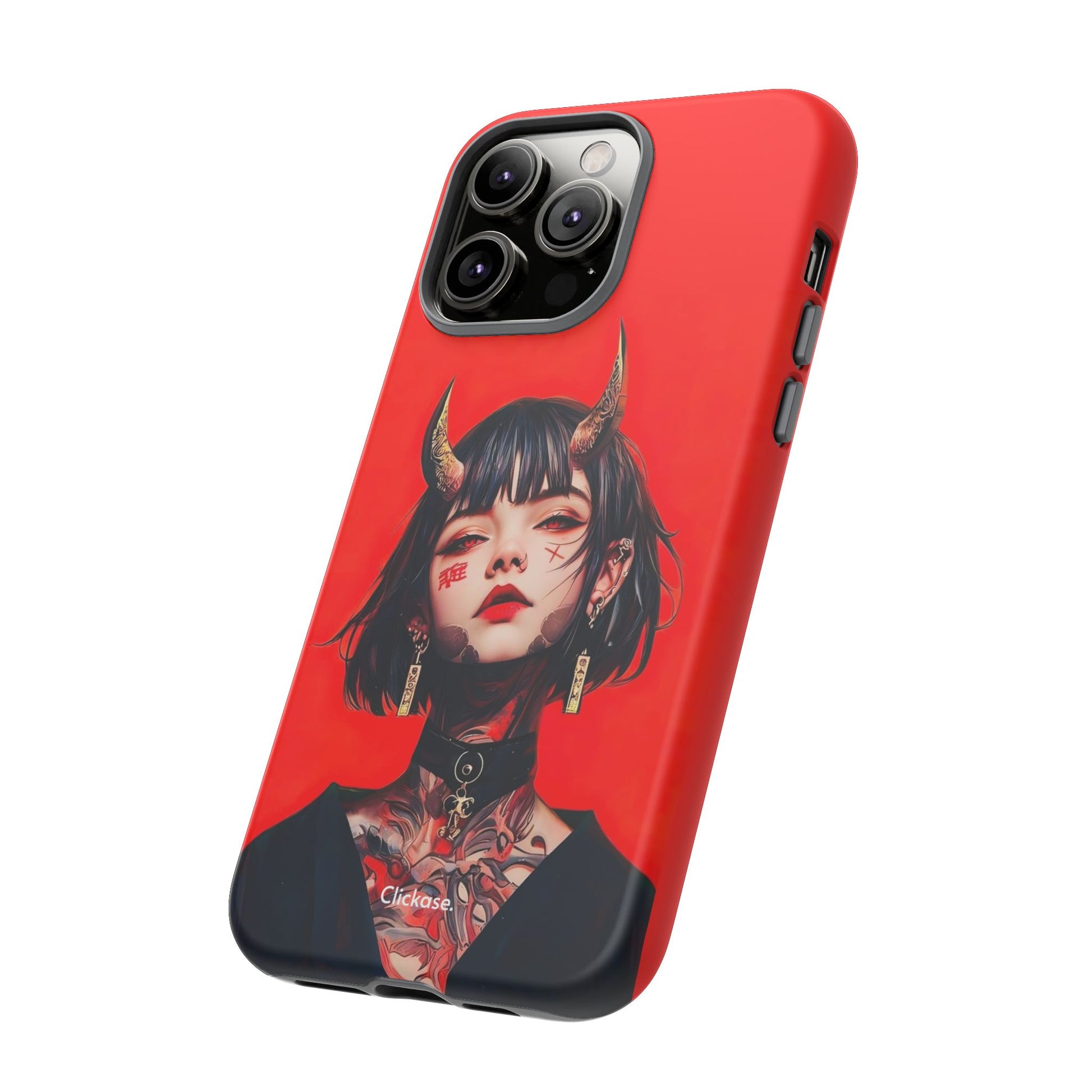Stylish Phone Case with Edgy Design, Unique Phone Cover, Gothic Aesthetic Accessories, Trendy Cell Phone Case, Perfect Gift for Teens by