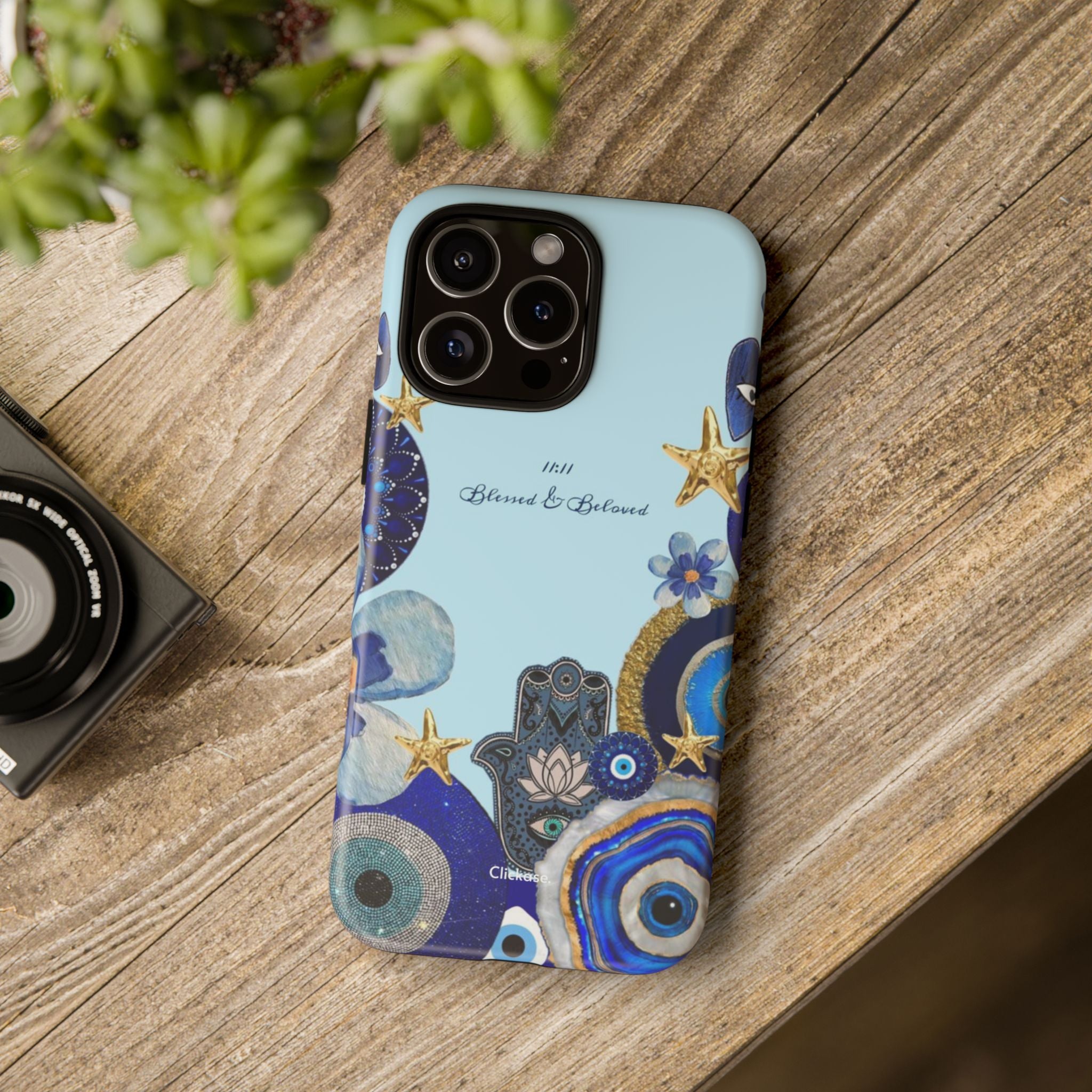 Hamsa Ocean-Inspired Tough Phone Case by