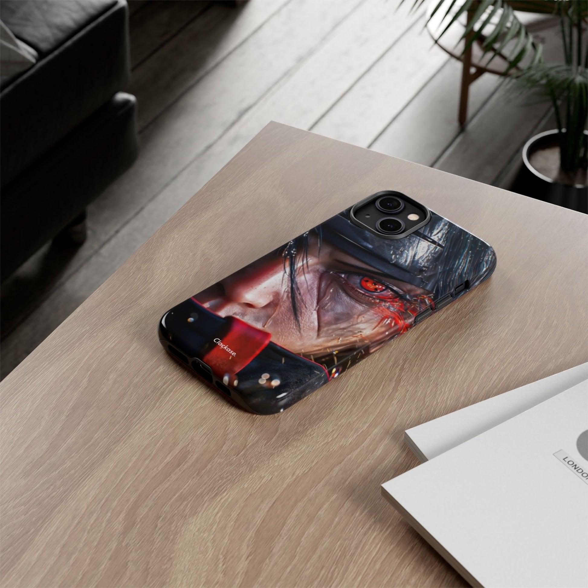 Itachi Uchiha – Eternal Sharingan Tough Phone Case by