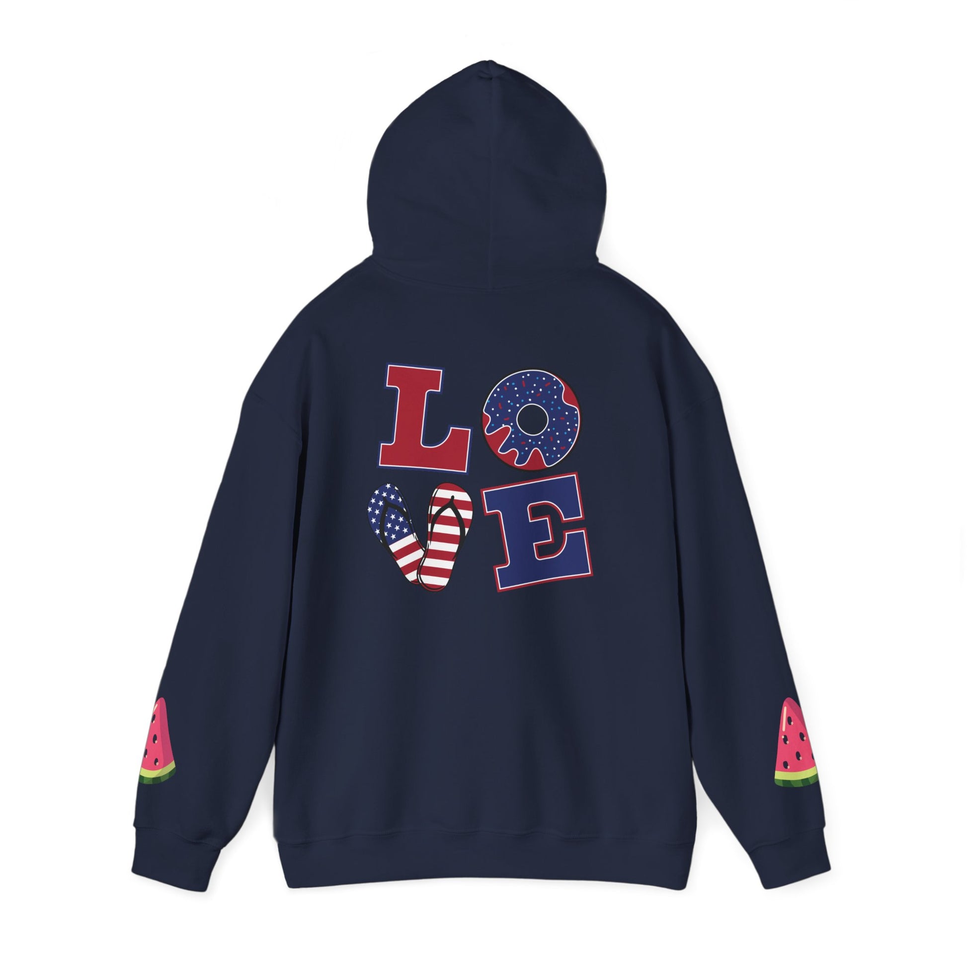 Super Dad Heart Hoodie by