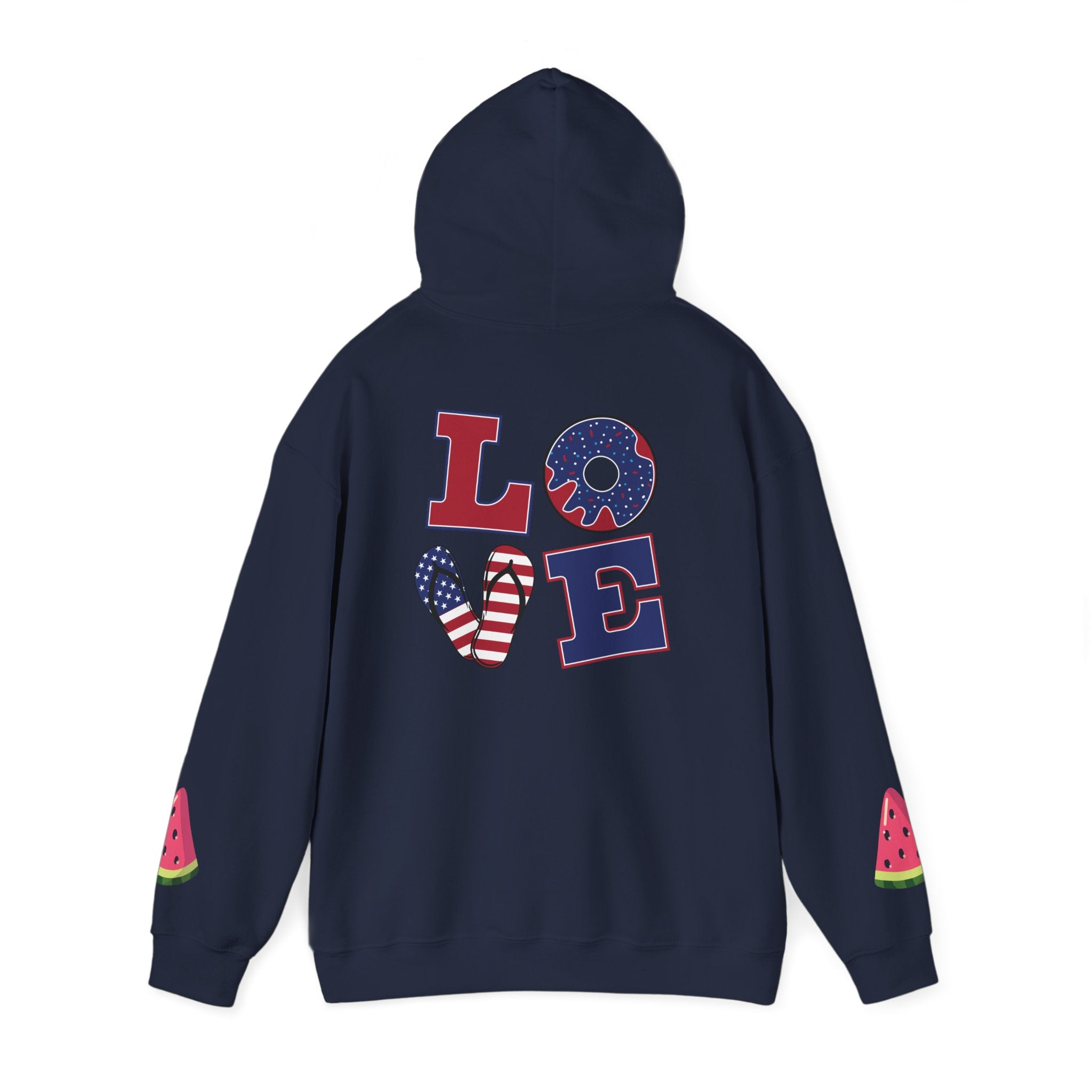 Super Dad Heart Hoodie by