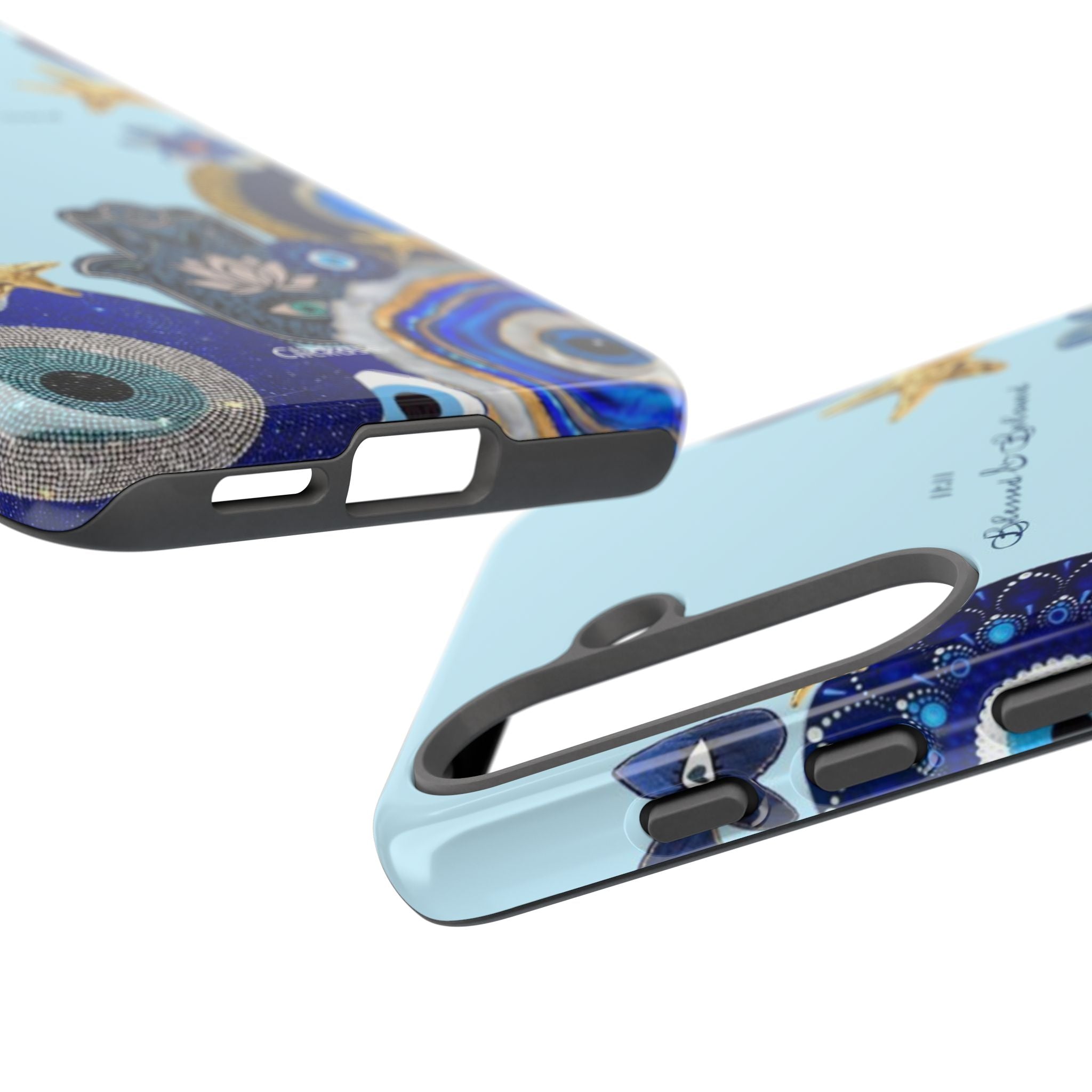 Hamsa Ocean-Inspired Tough Phone Case by