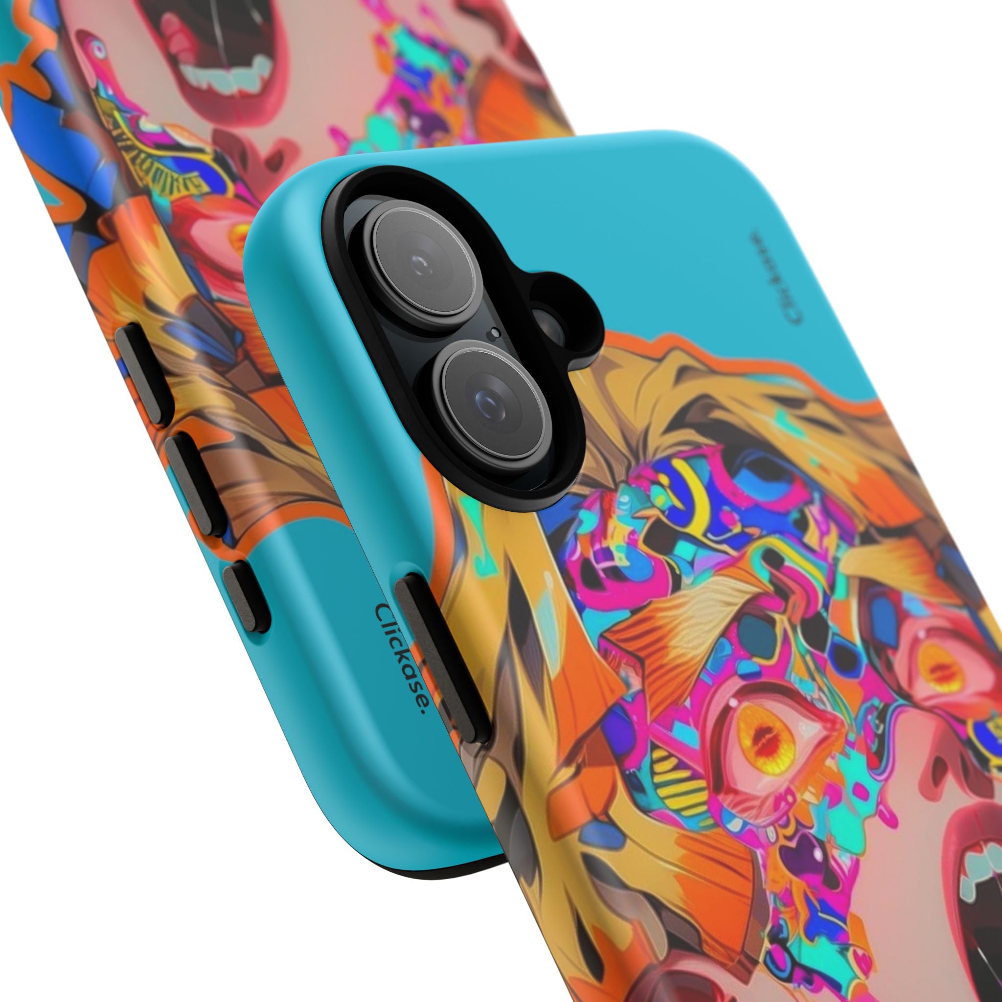 Zenitsu Agatsuma – Neon Thunder Pop Art Tough Phone Case by